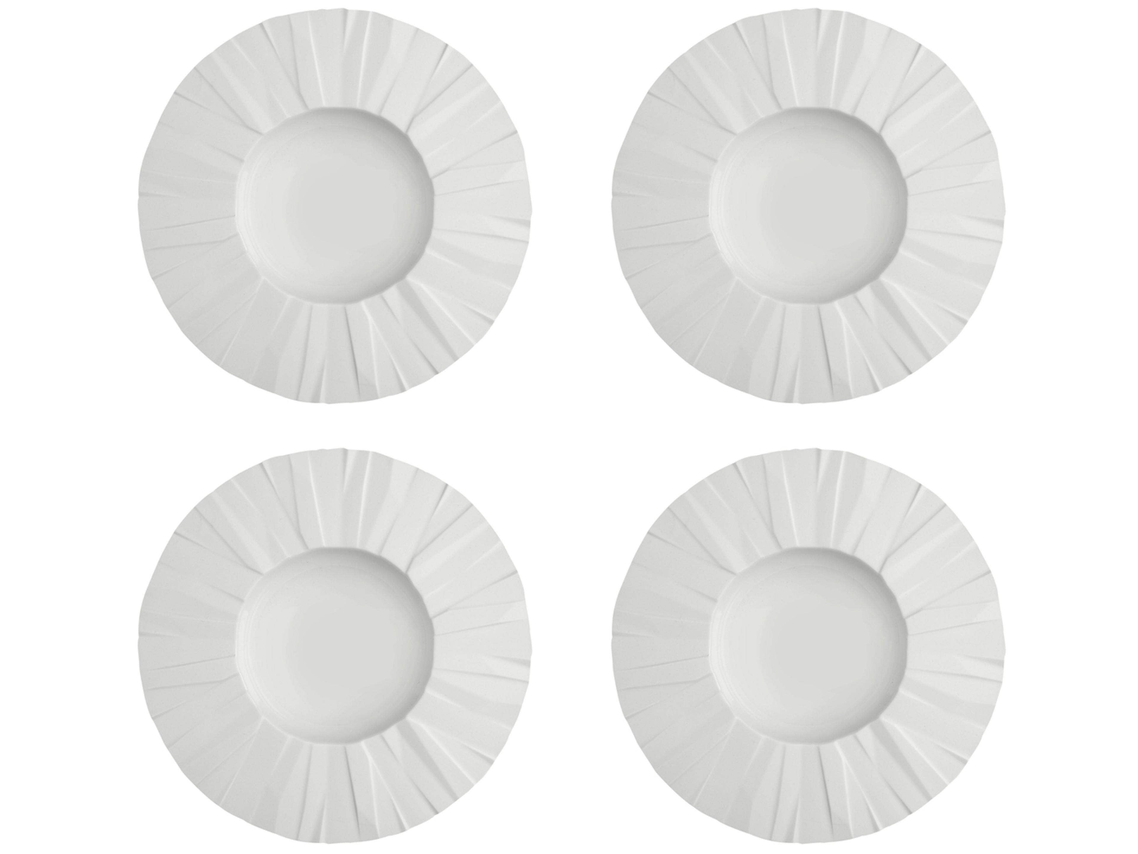 Matrix Soup Plate Set of 4