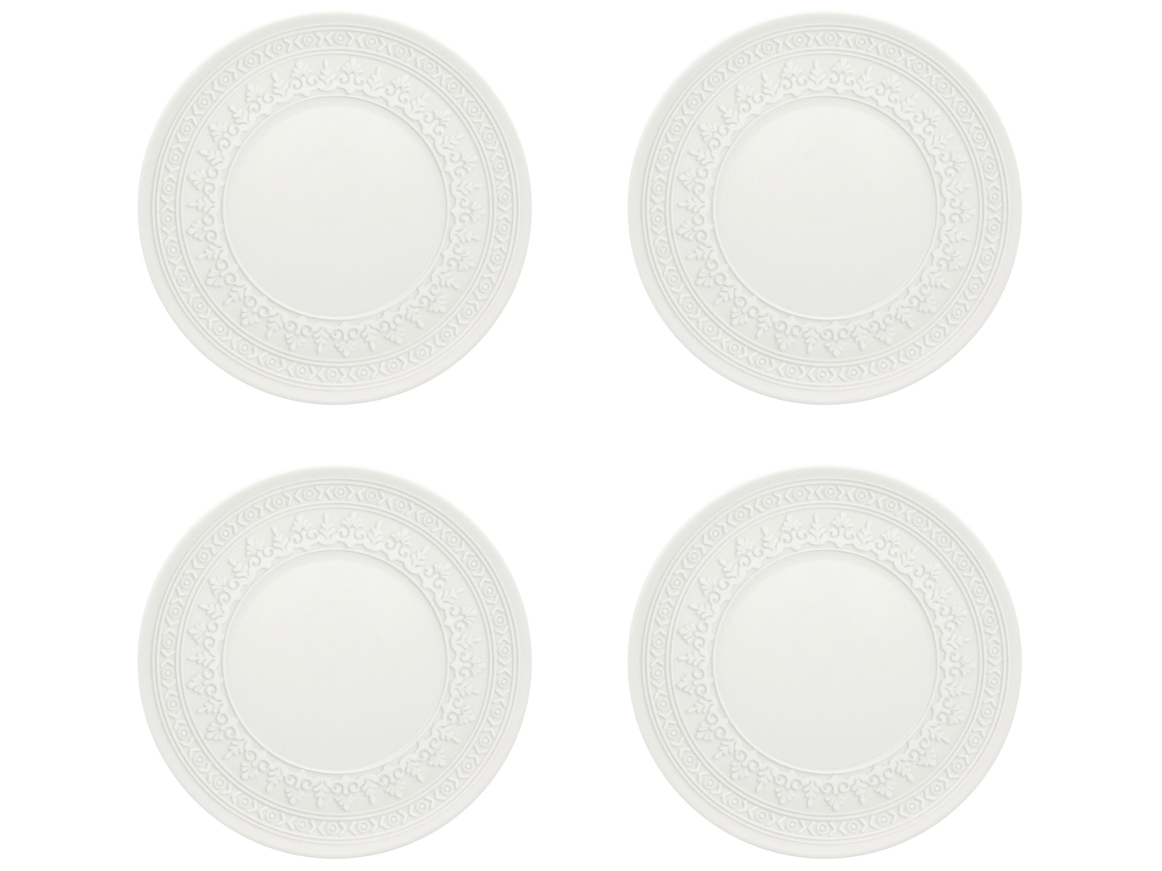 Ornament Bread and Butter Plate Set of 4