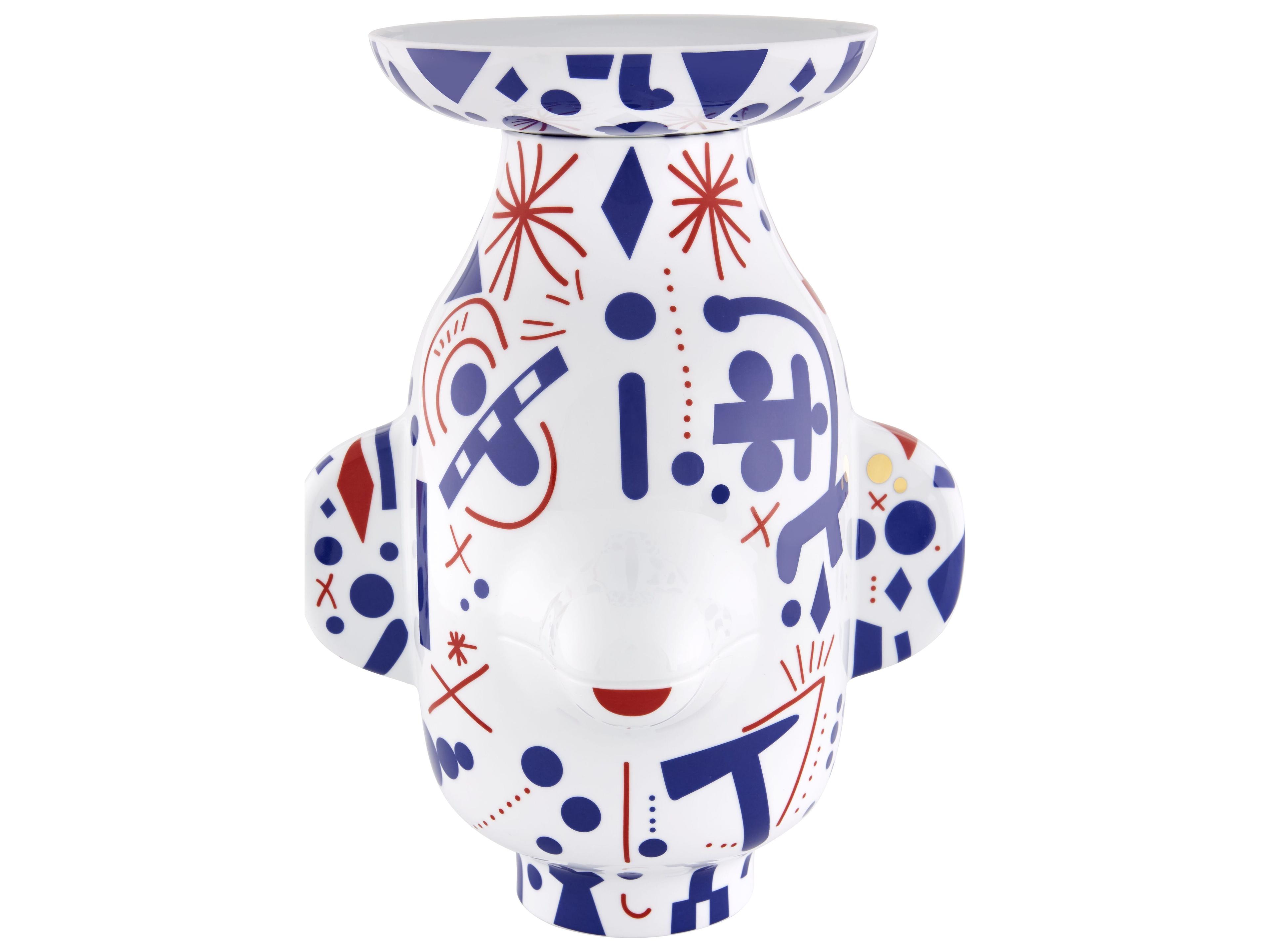 Folkifunki Grimace Vase with Lid