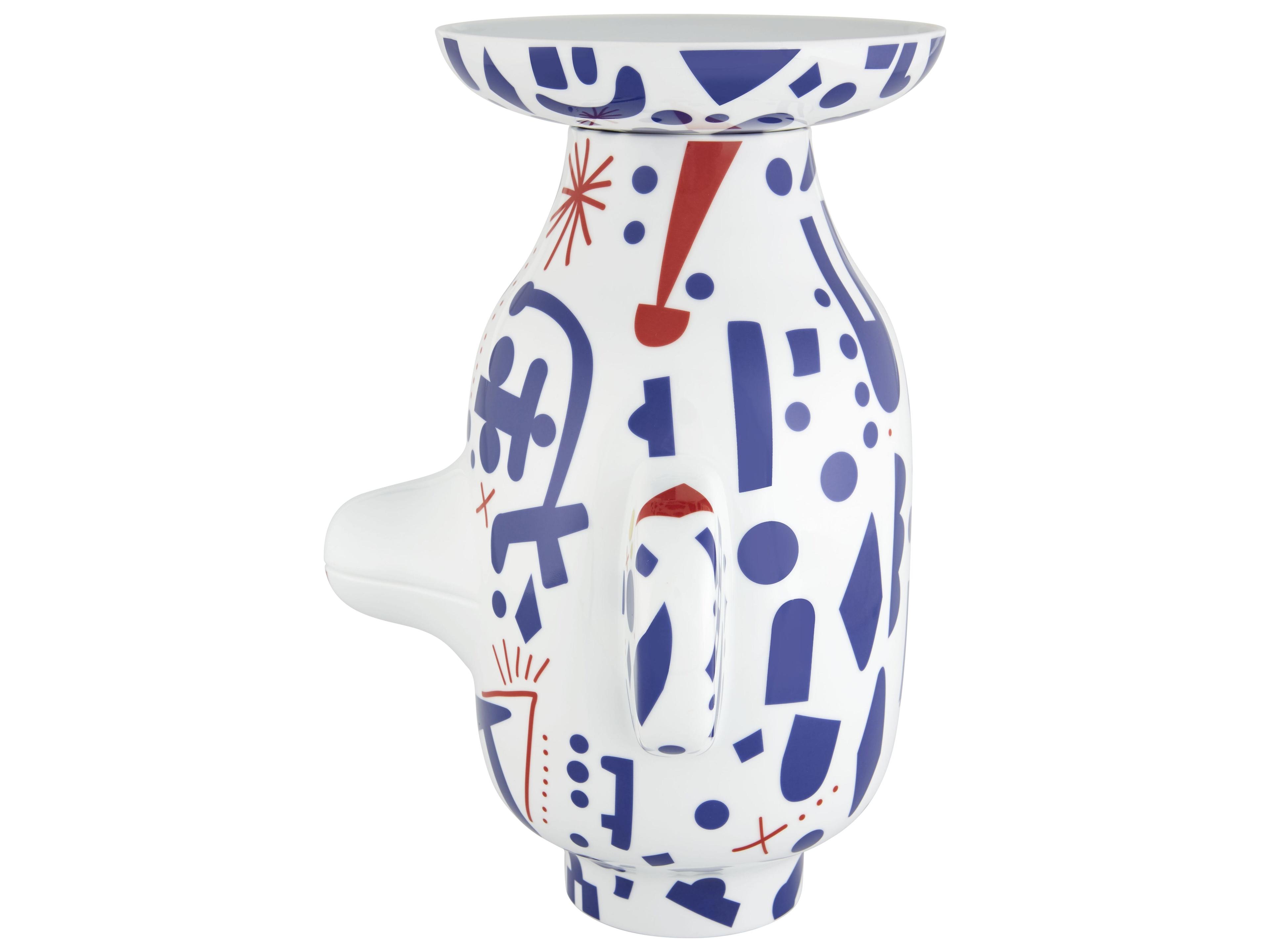 Vista Alegre Folkifunki Grimace Vase with Lid