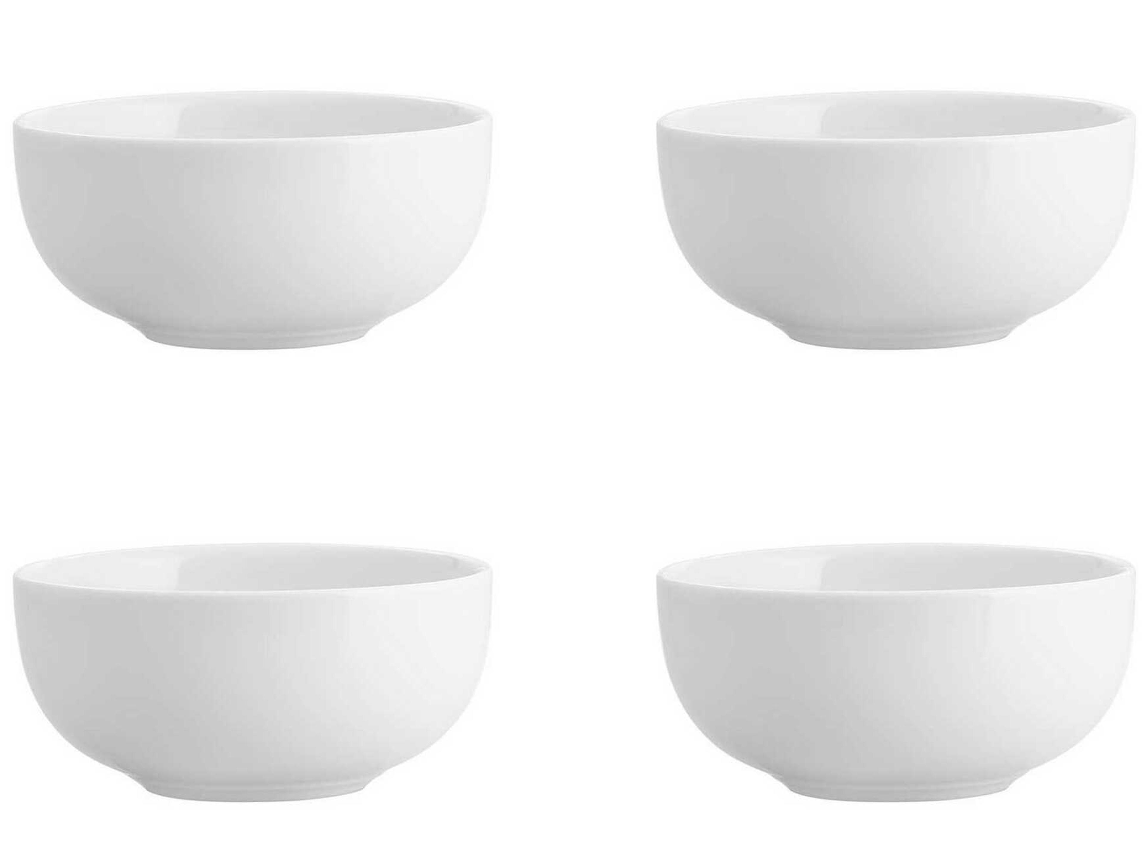 Broadway White Individual Bowl Set of 4