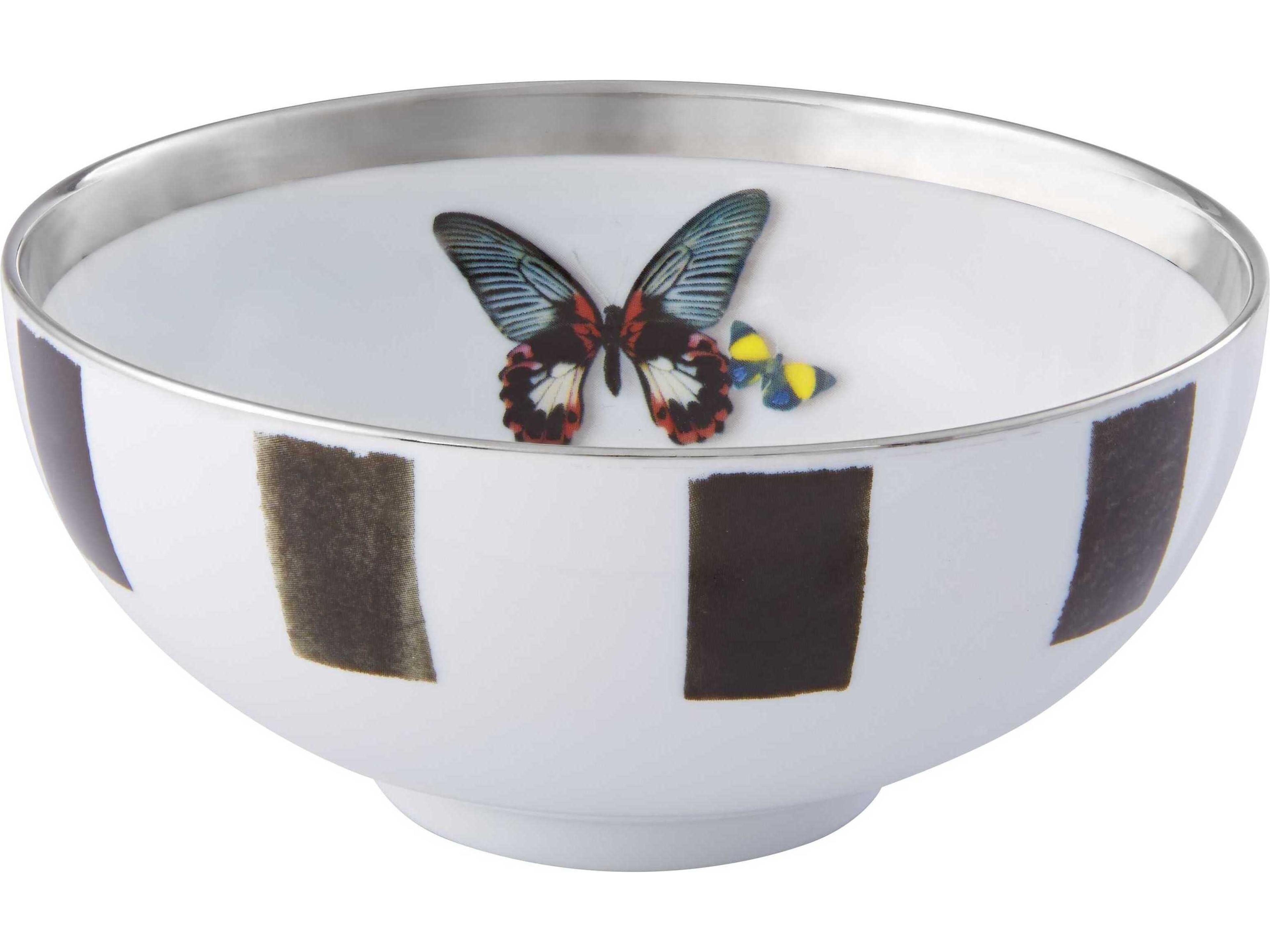 Vista Alegre Lacroix Sol Y Sombra Soup Bowl Set of 4