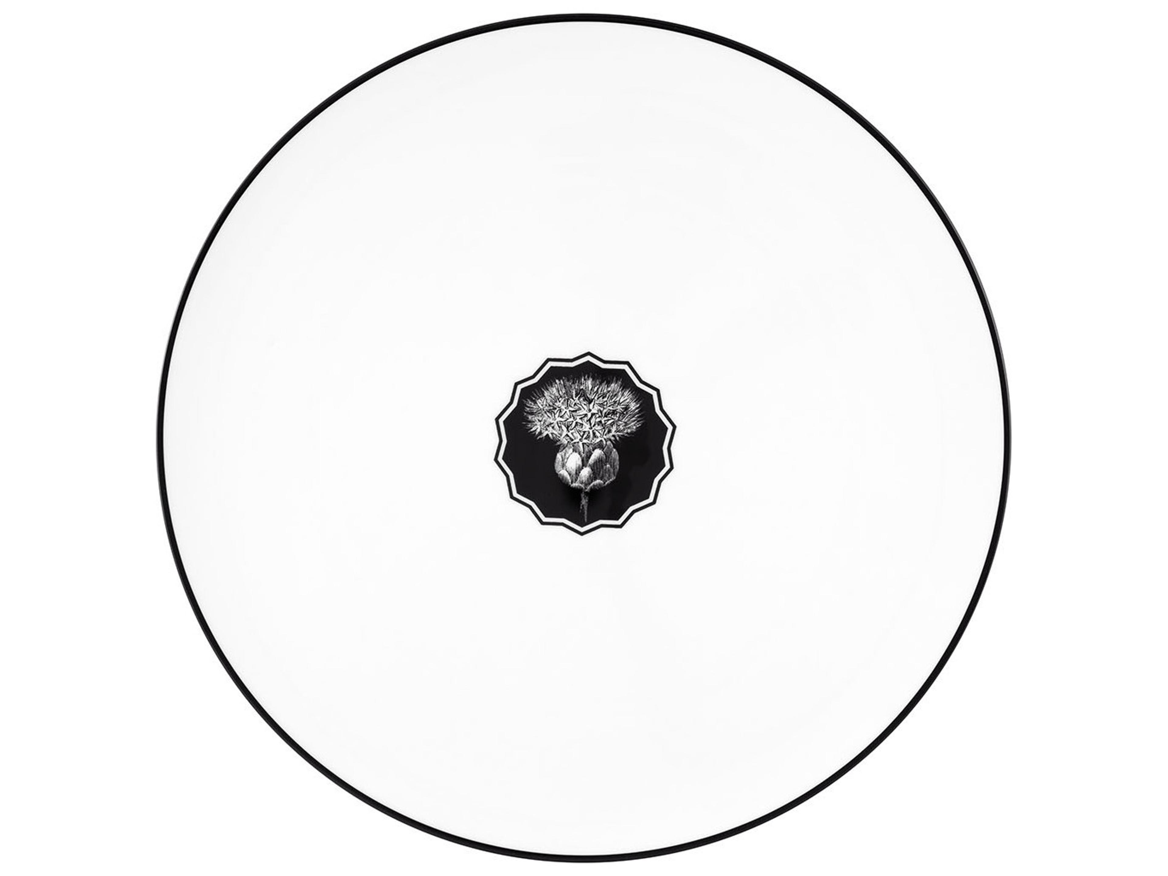 Lacroix Herbariae White Charger Plate