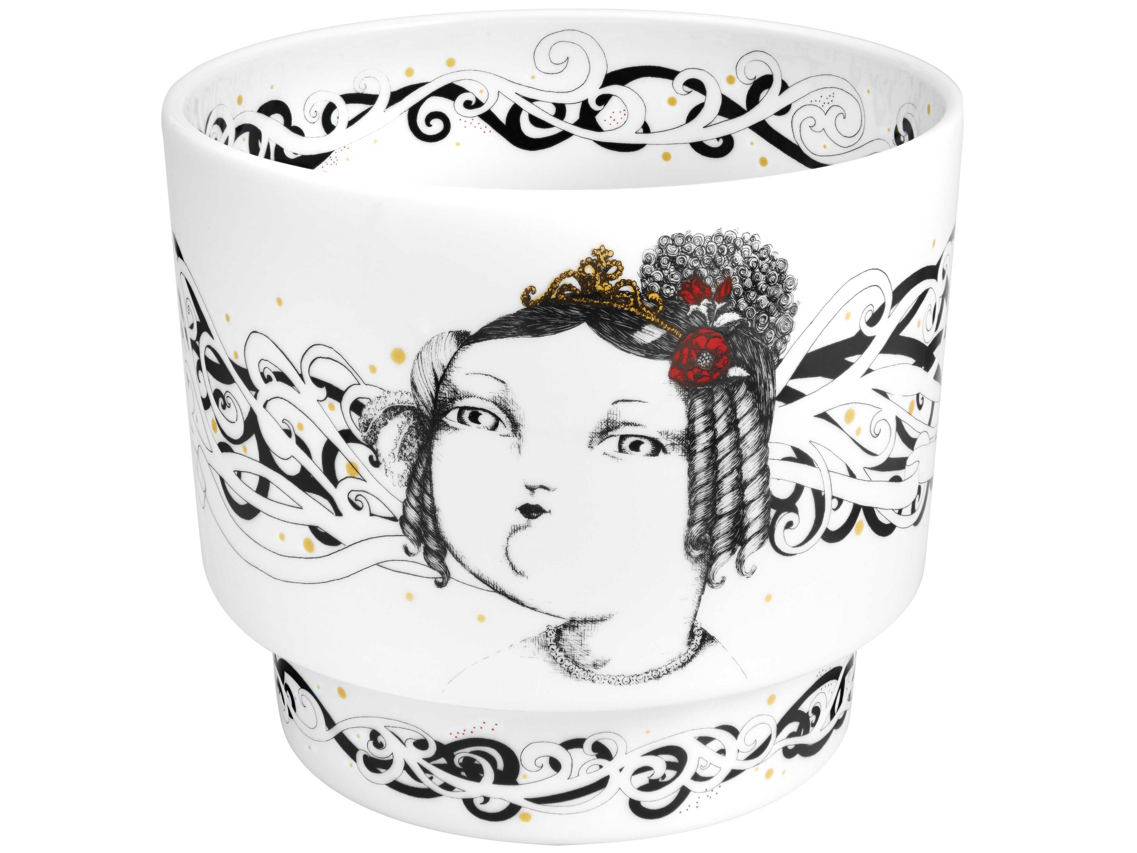 Rainhas De Portugal Queen D. Maria II Vase