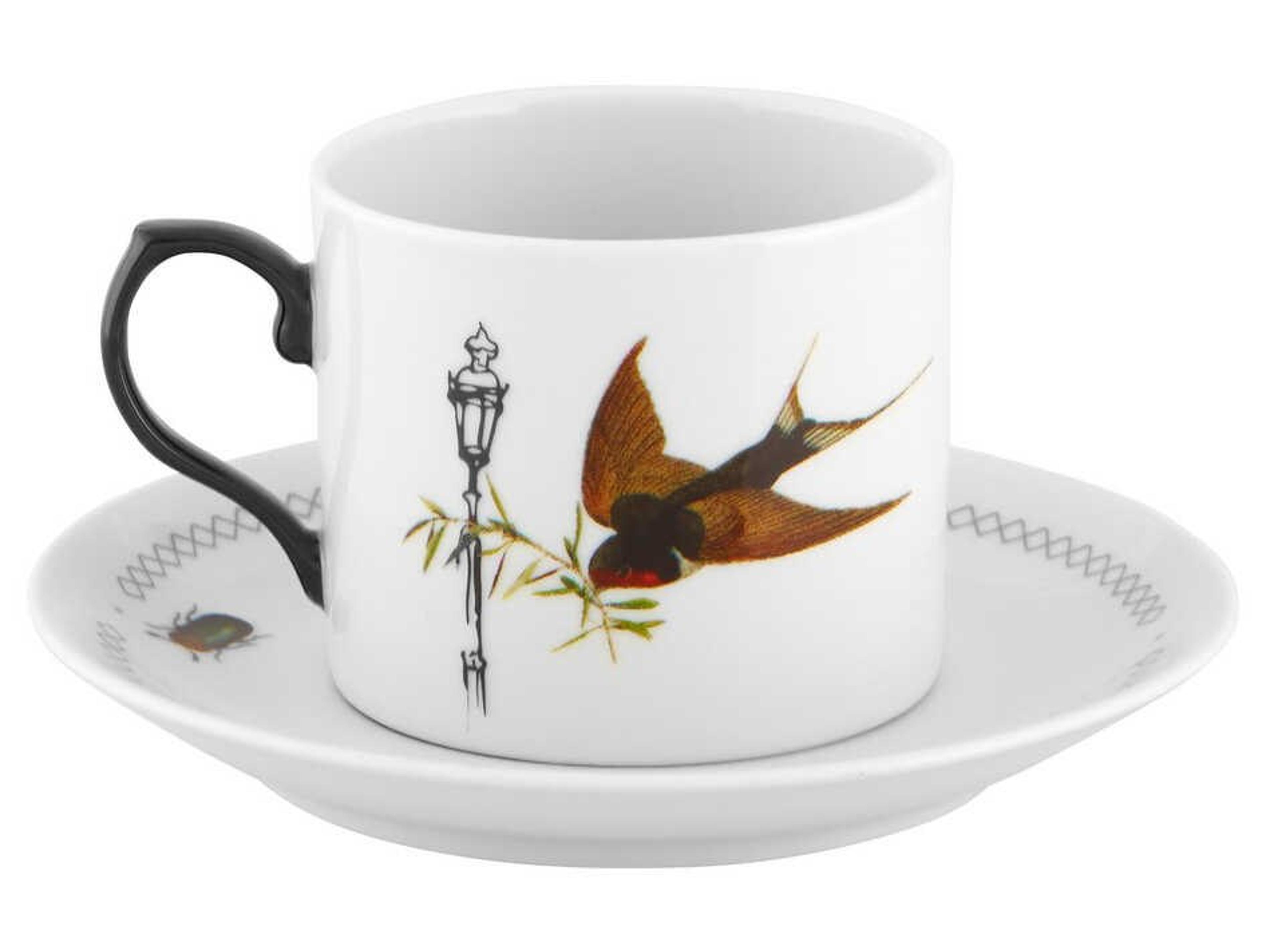 Vista Alegre Petites Histoires Tea Cup and Saucers Set of 2