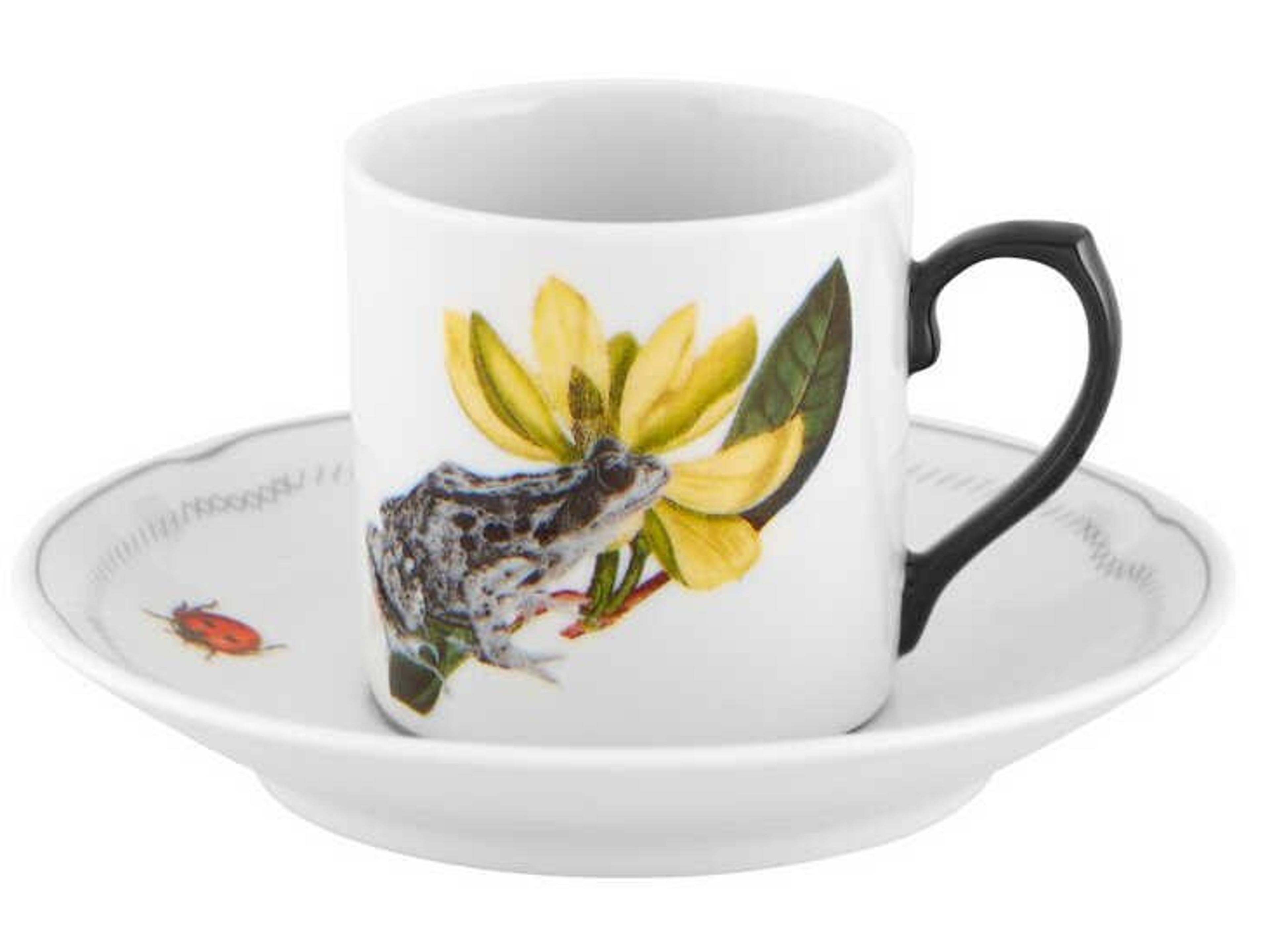 Petites Histoires Coffee Cup and Saucers Set of 2