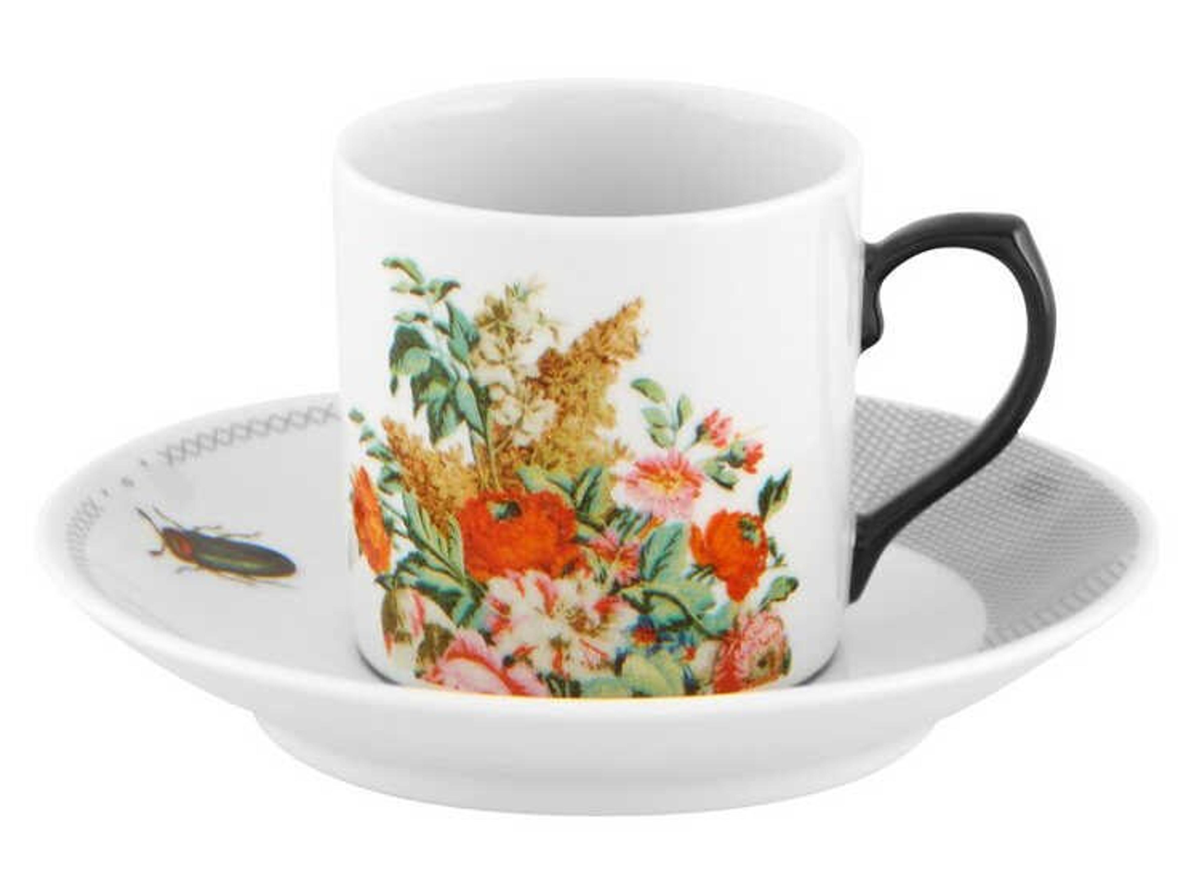 Vista Alegre Petites Histoires Coffee Cup and Saucers Set of 2