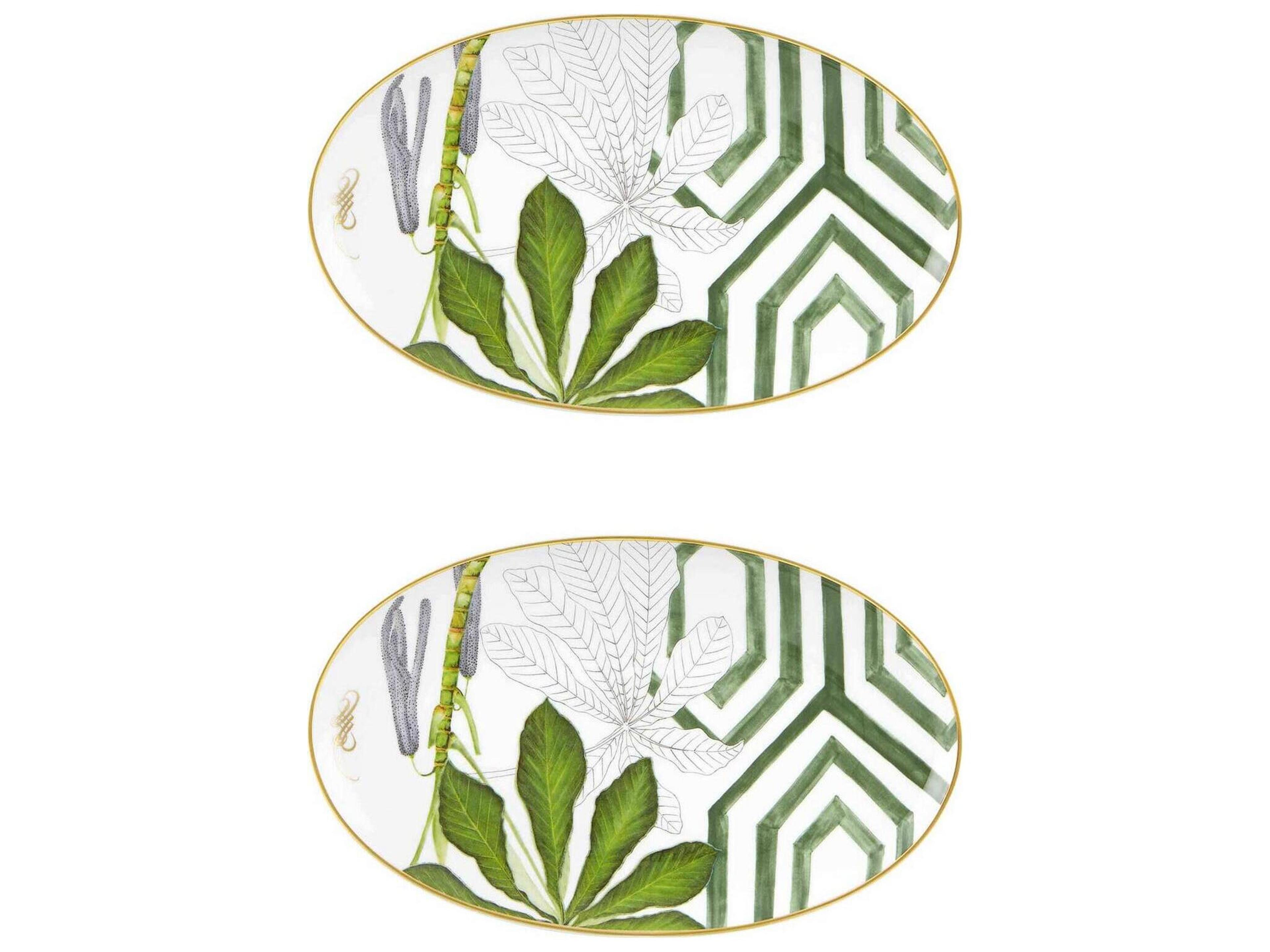 Amazonia Small Oval Platter Set of 2