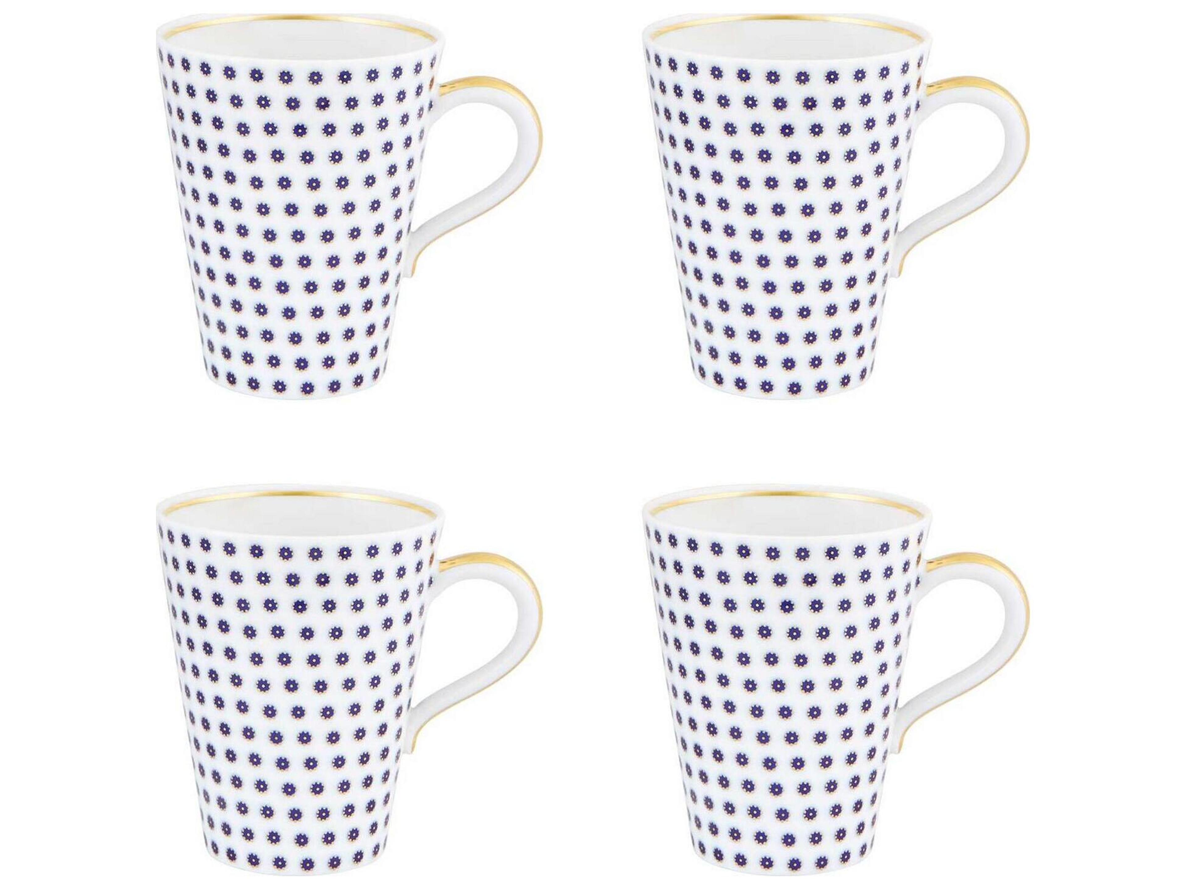 Vista Alegre Constellation D'Or Mug Set of 4