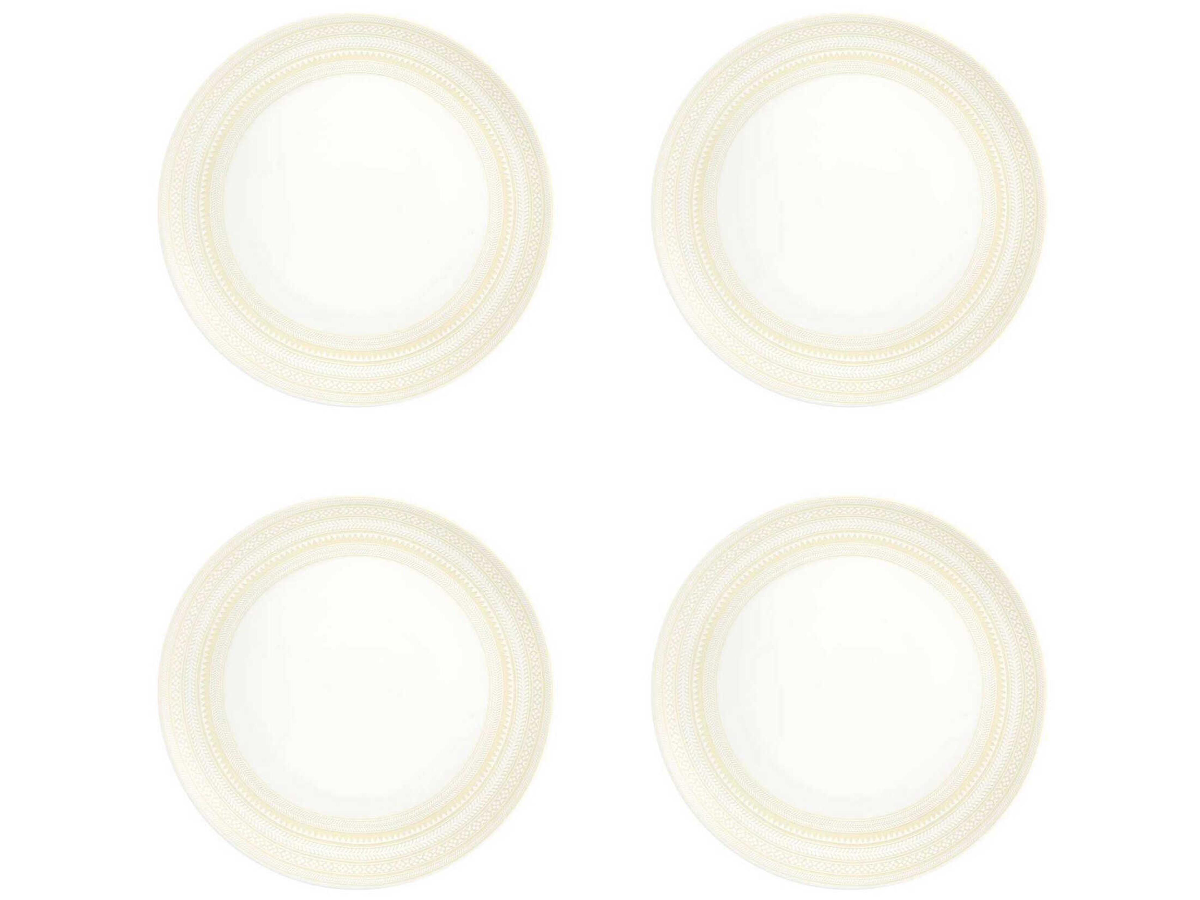 Ivory Dessert Plate Set of 4