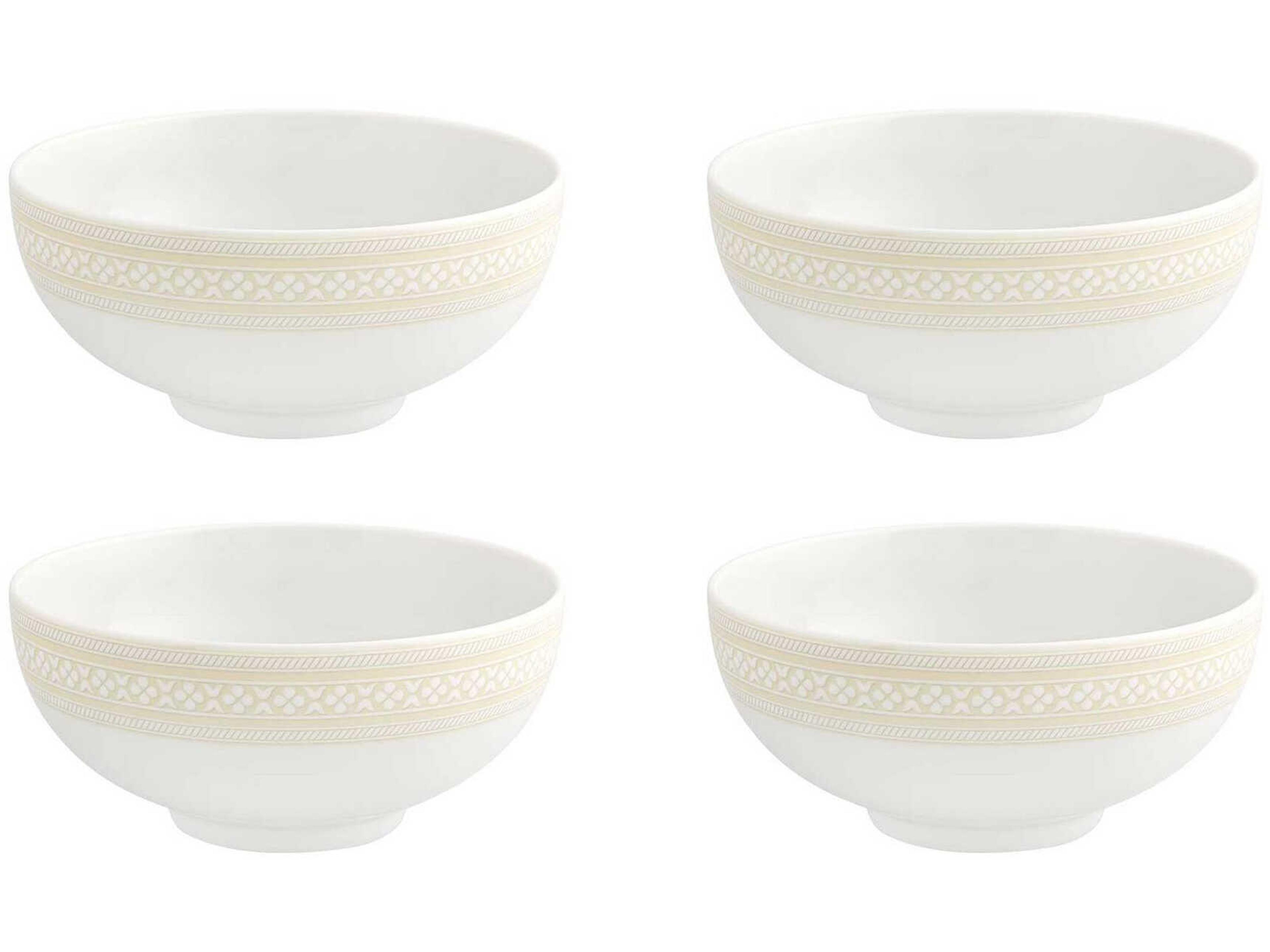 Vista Alegre Ivory Soup Bowl Set of 4