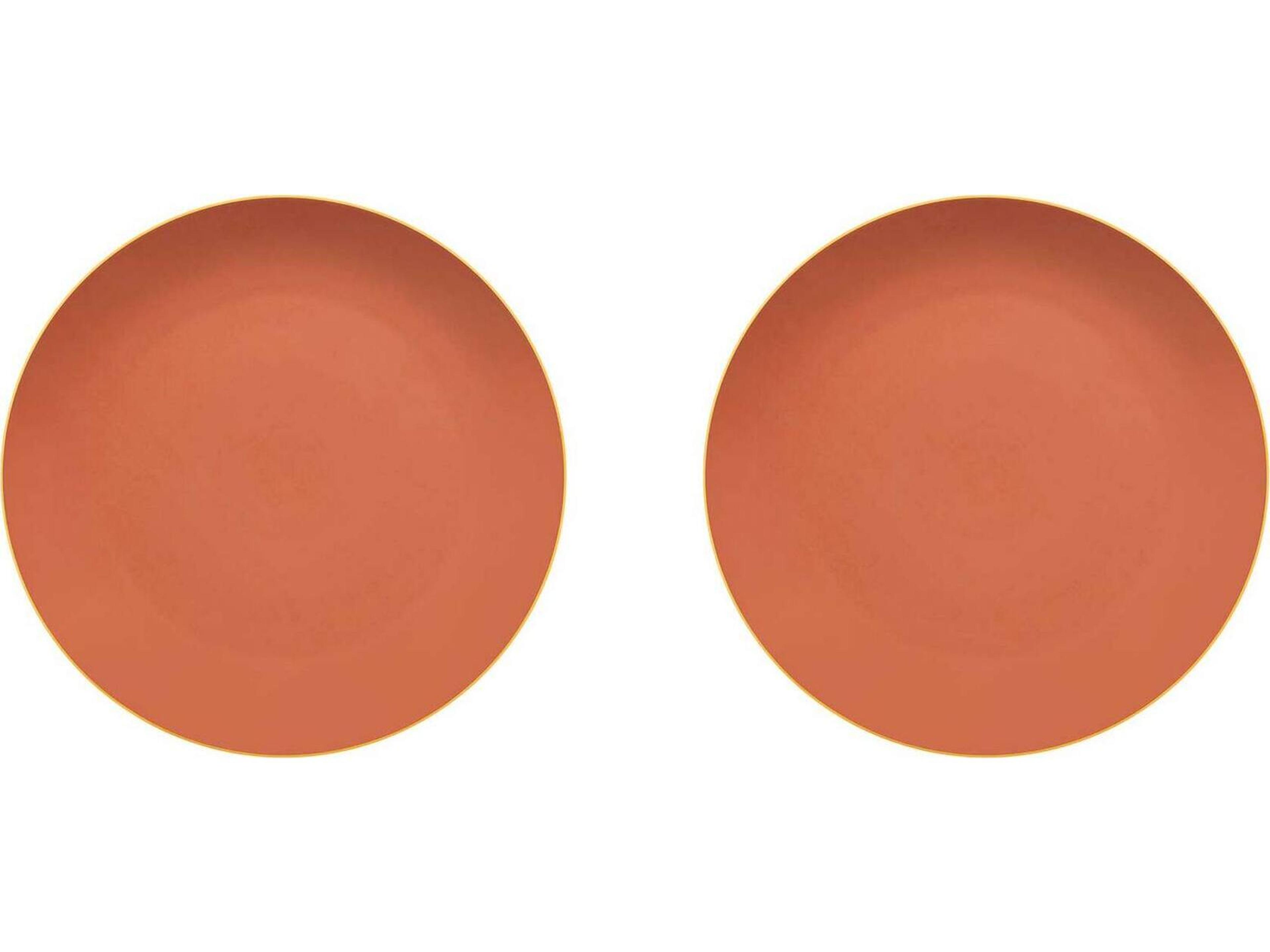 Mar Charger Plate Salmon Set of 2