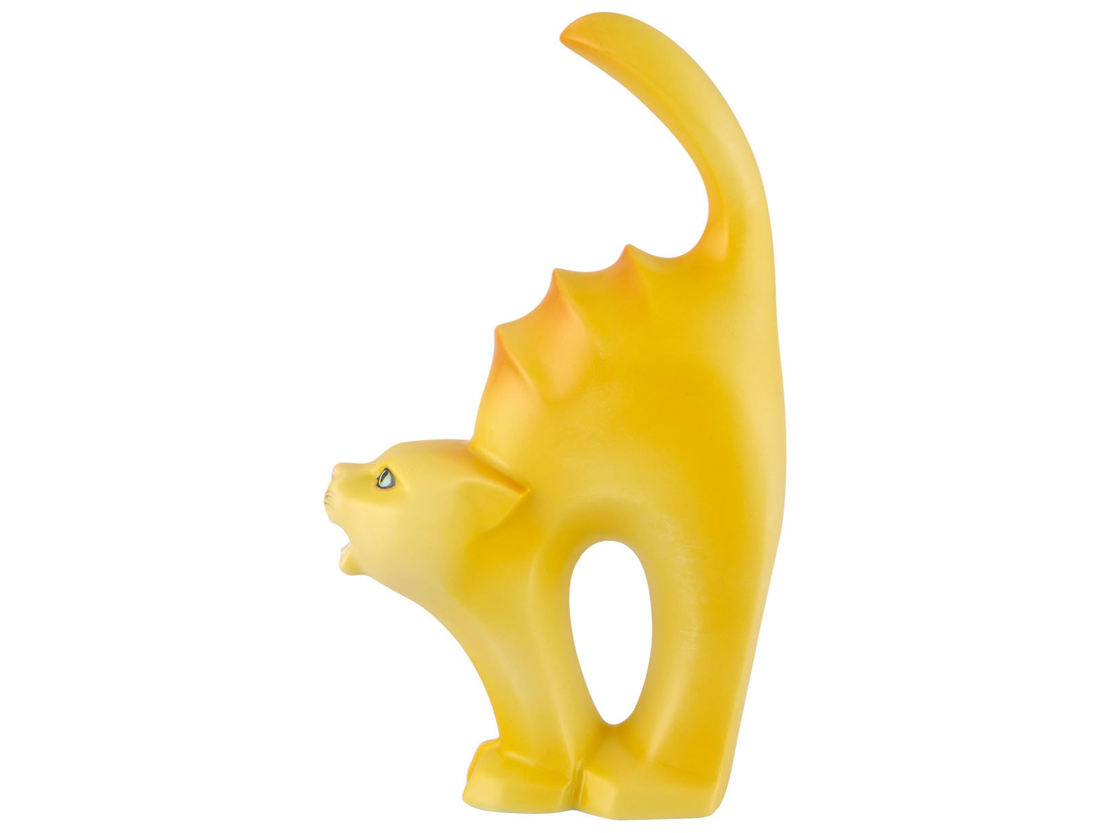 Vista Alegre Exuberant Friends Cat Sculpture