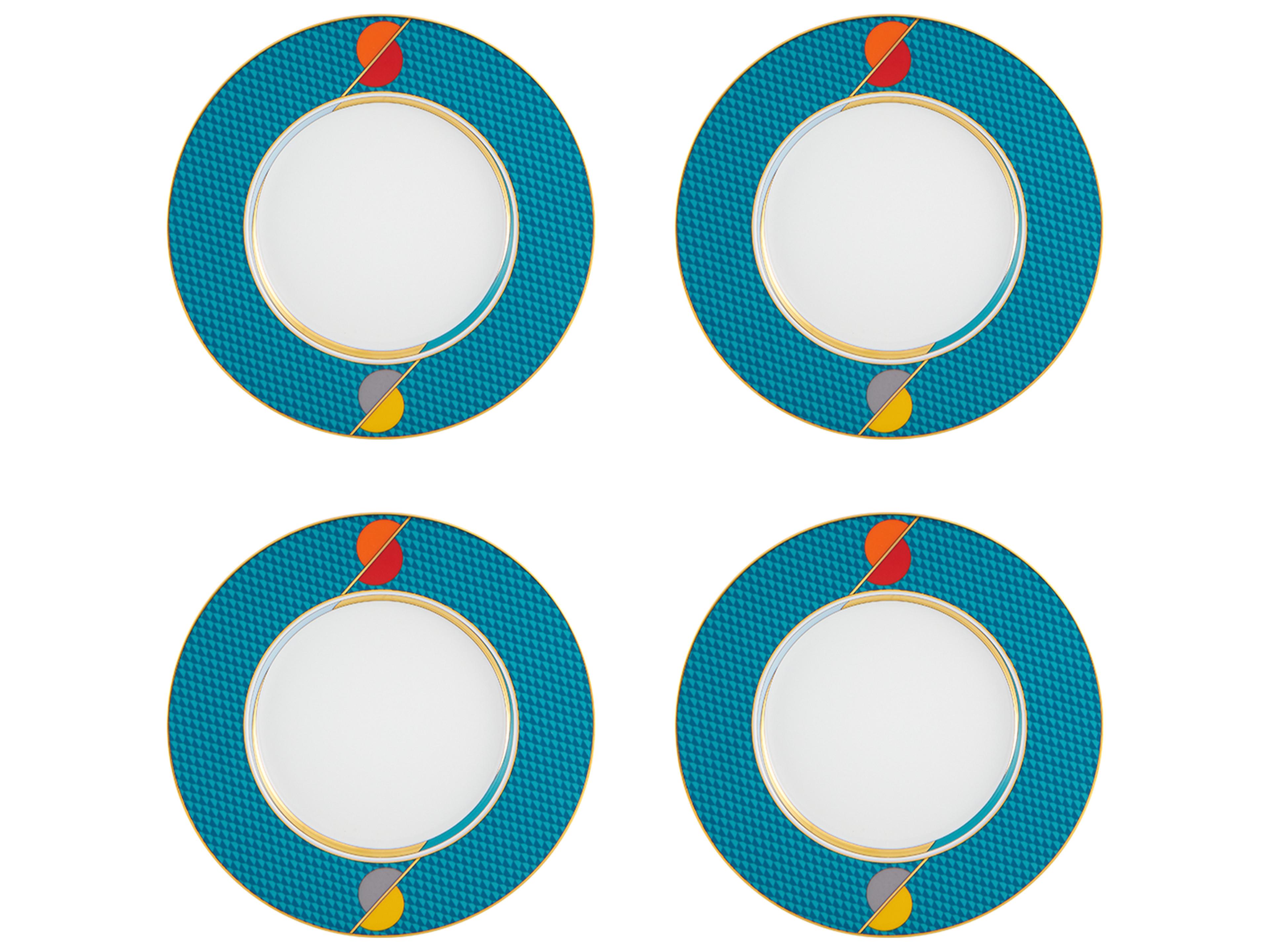 Futurismo Dessert Plate Set of 4