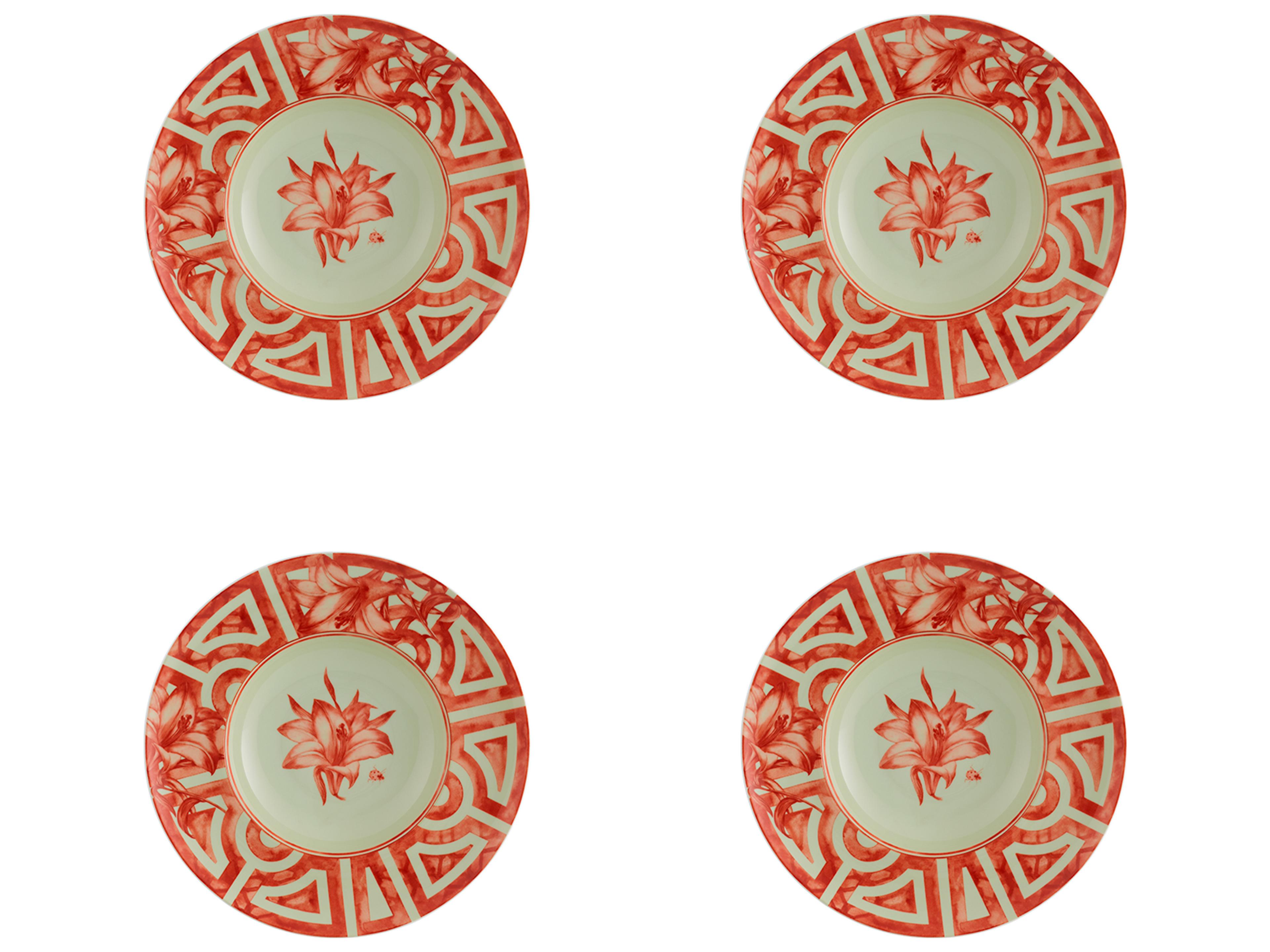 The Meaning Soup Plate Set of 4