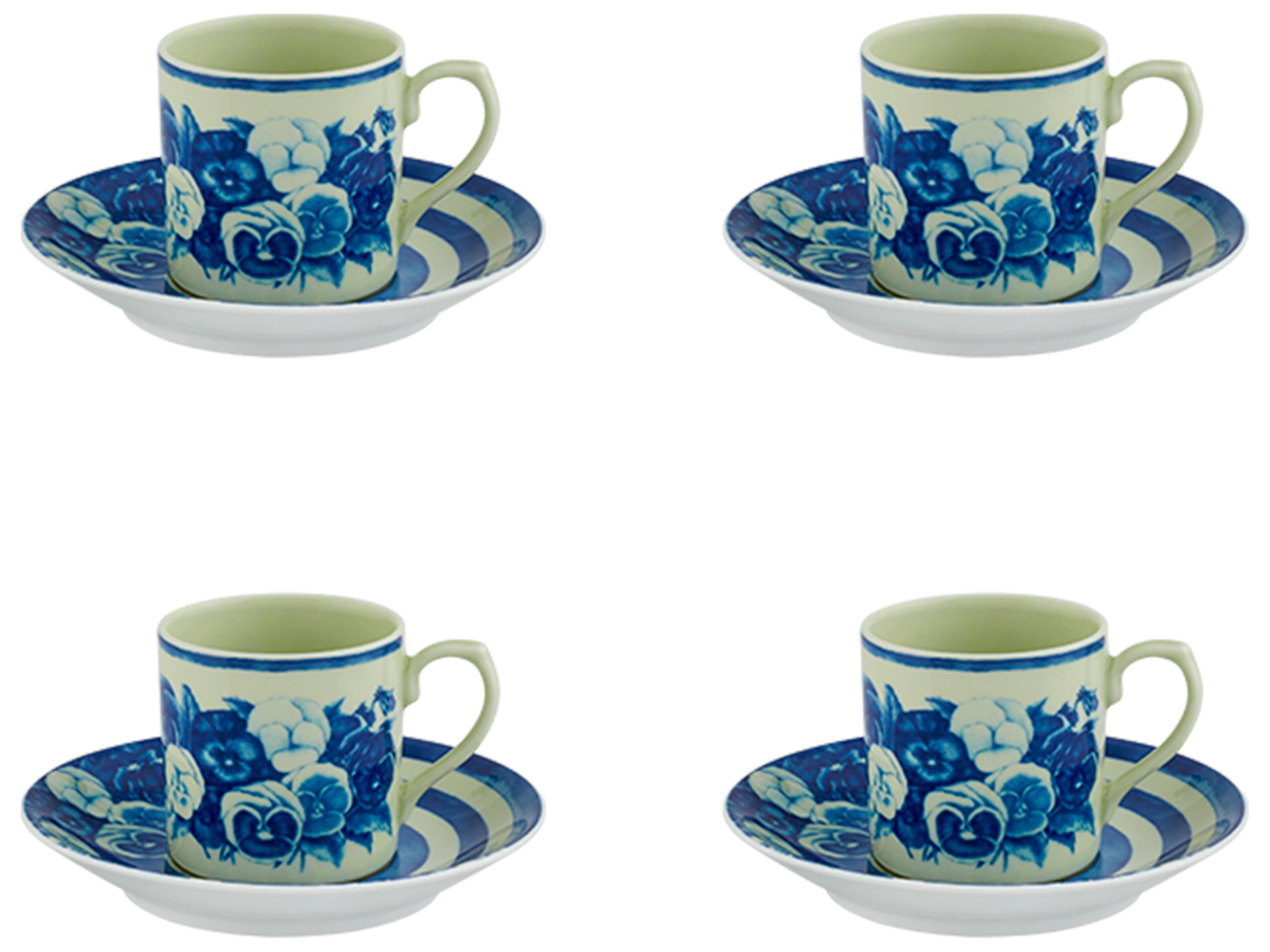 The Meaning Espresso Cup and Saucer Set of 4
