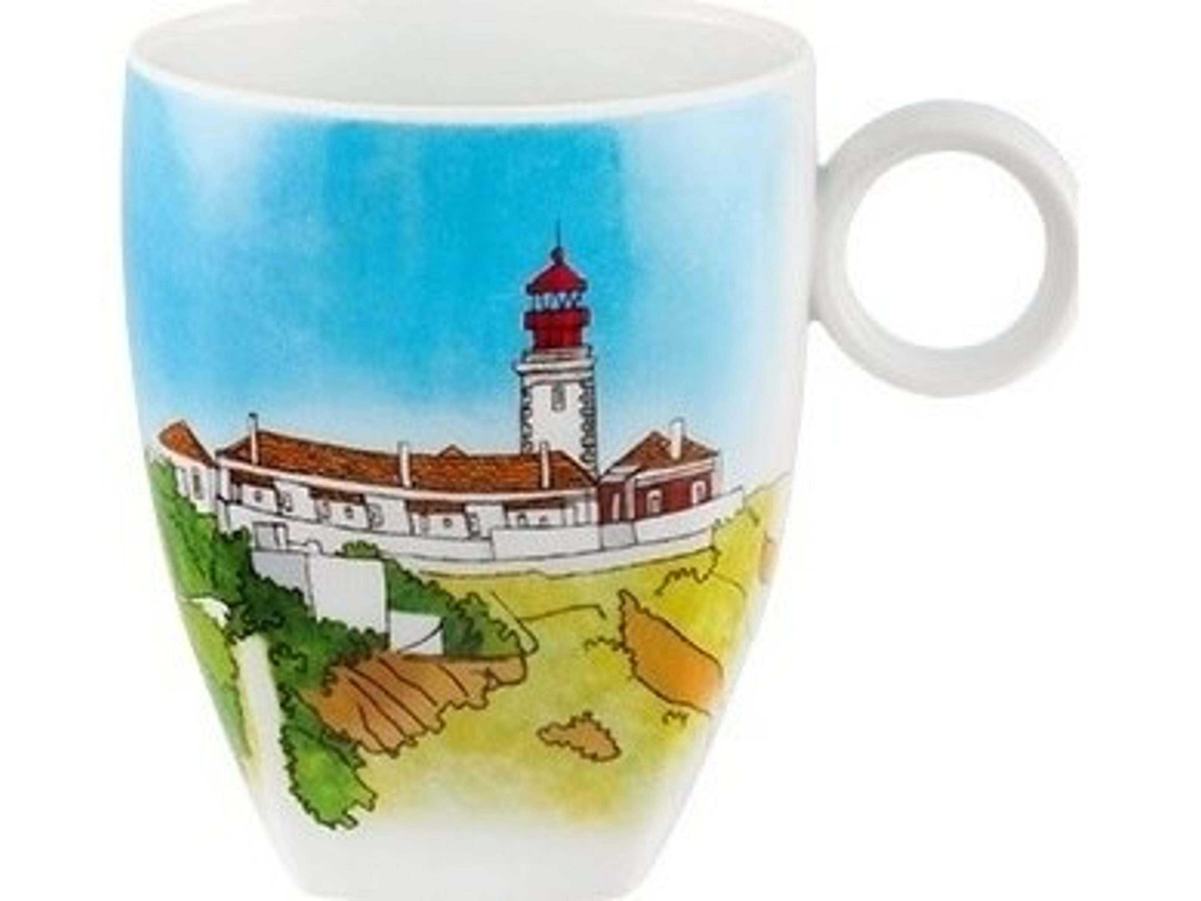 Vista Alegre Alma De Sintra Tray and Mug