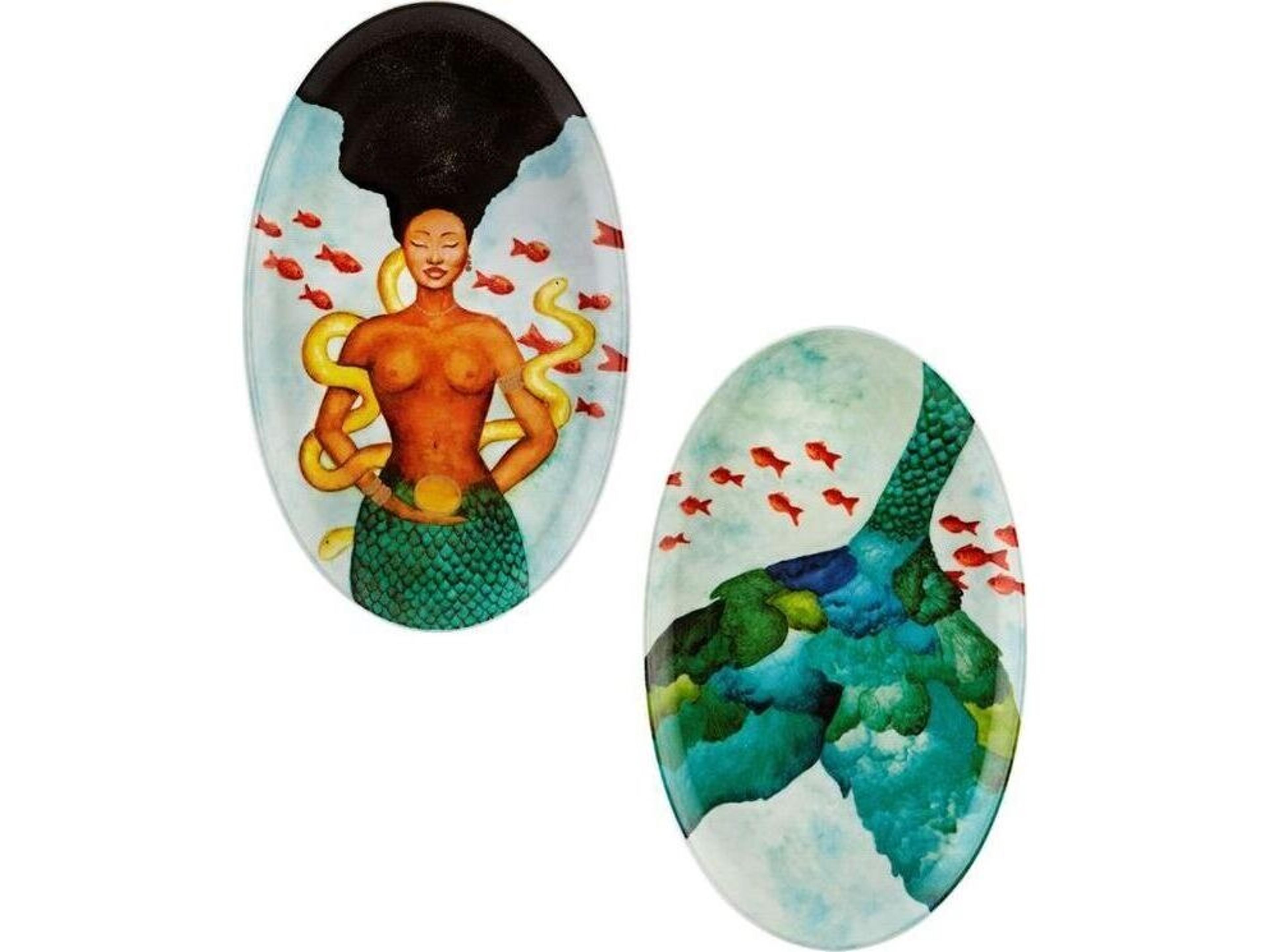 Cores Vivas Tray Set of 2