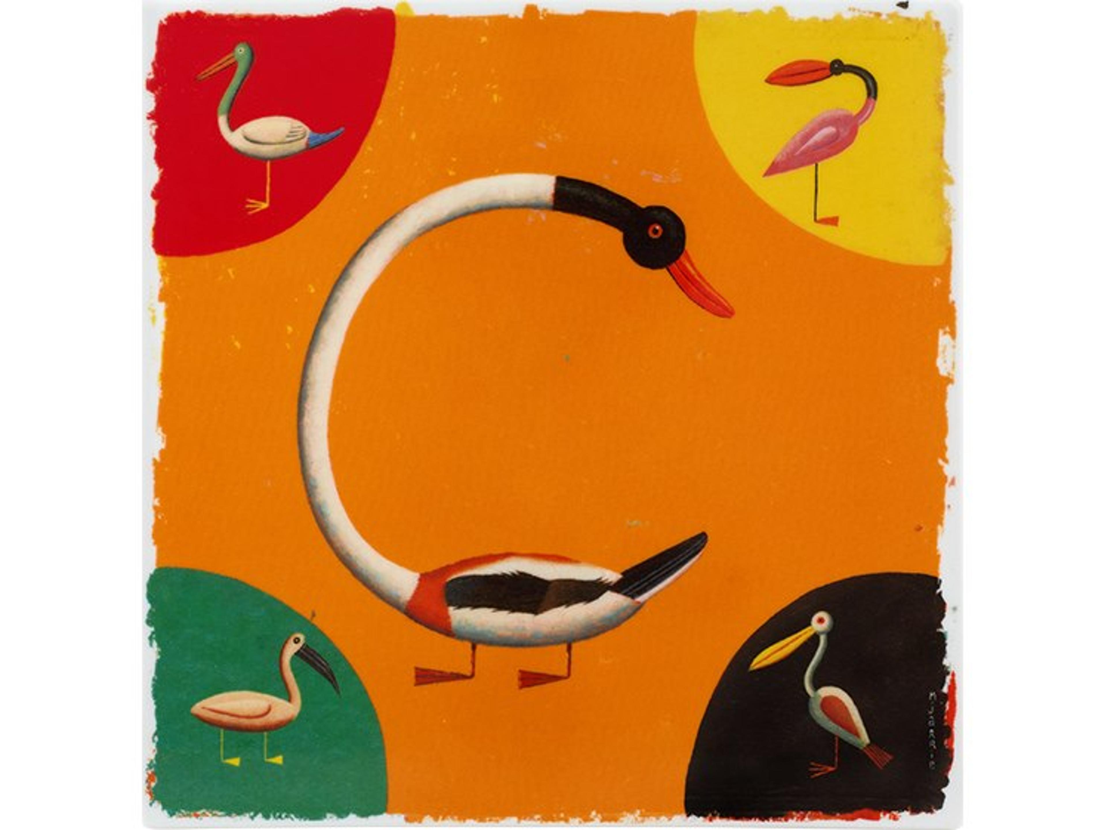 Vida Porcelain Plaque Letter C