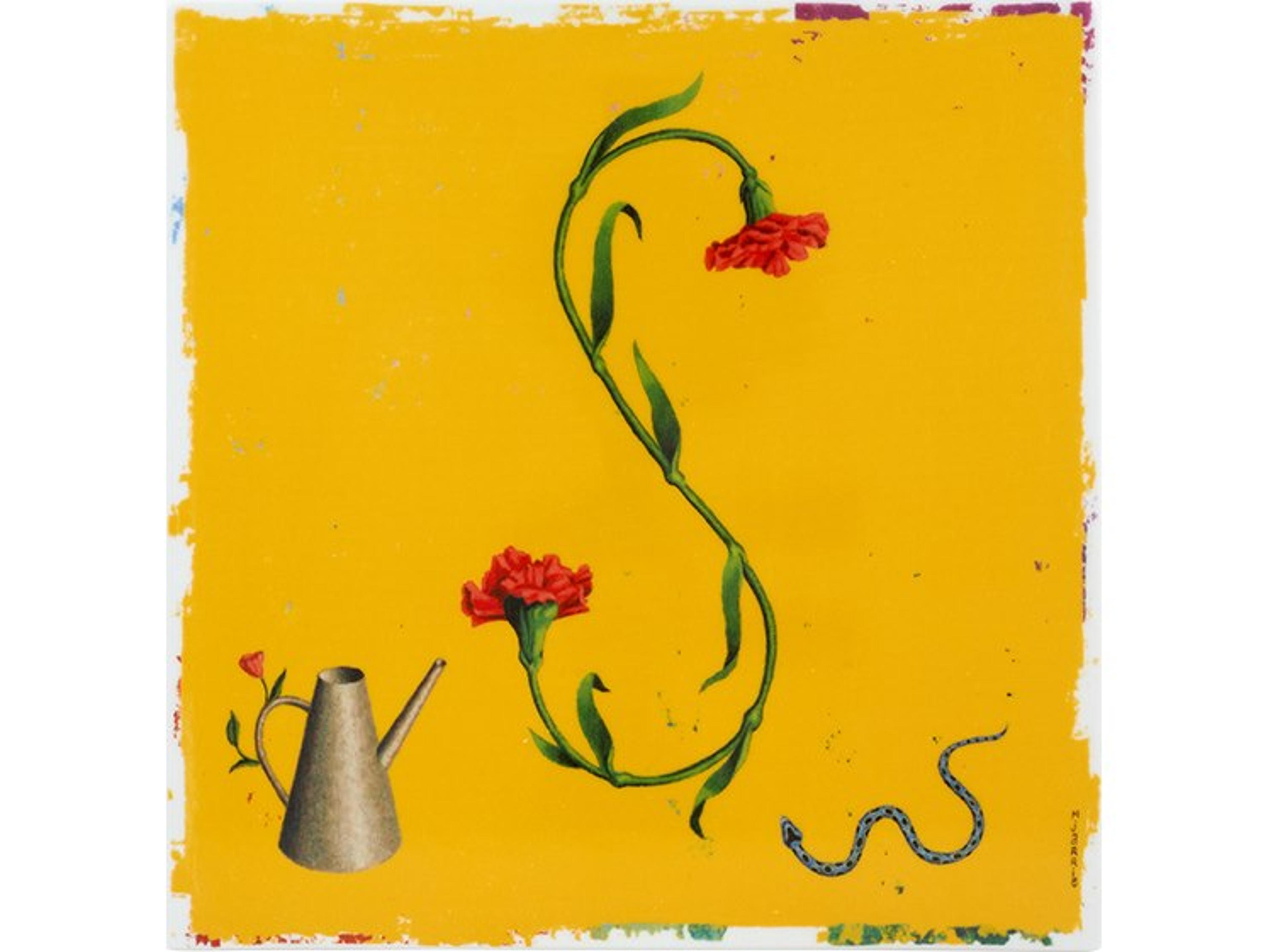 Vida Porcelain Plaque Letter S