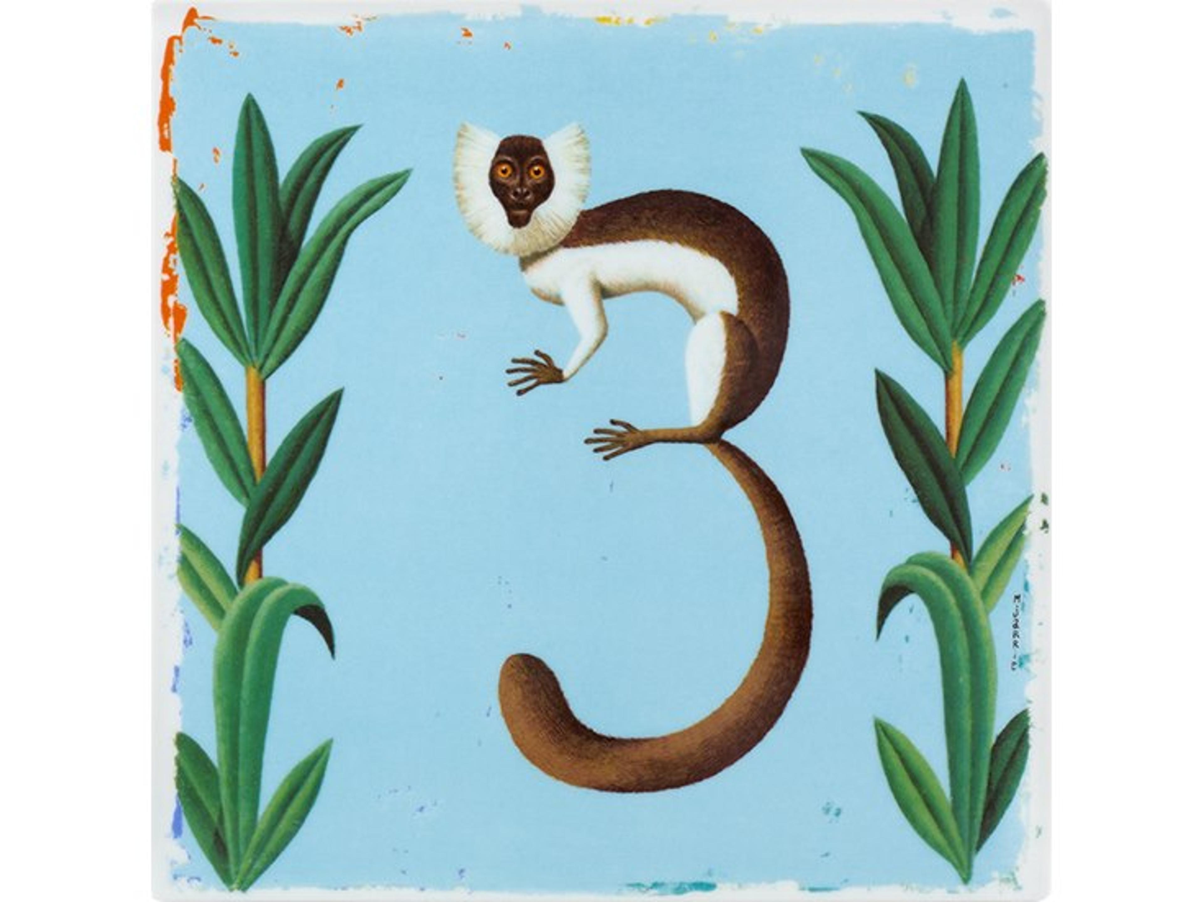 Vida Porcelain Plaque Number 3