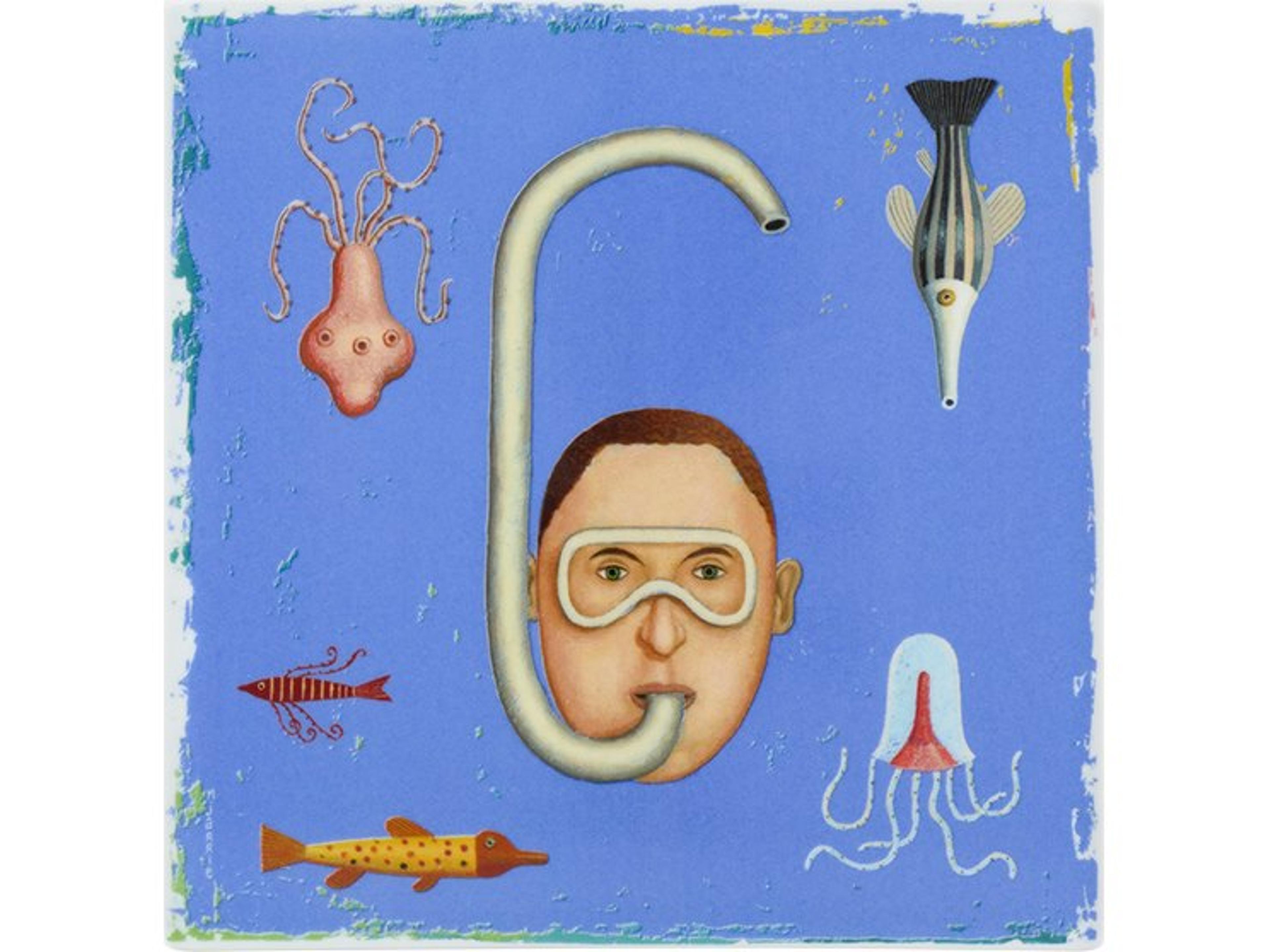 Vida Porcelain Plaque Number 6