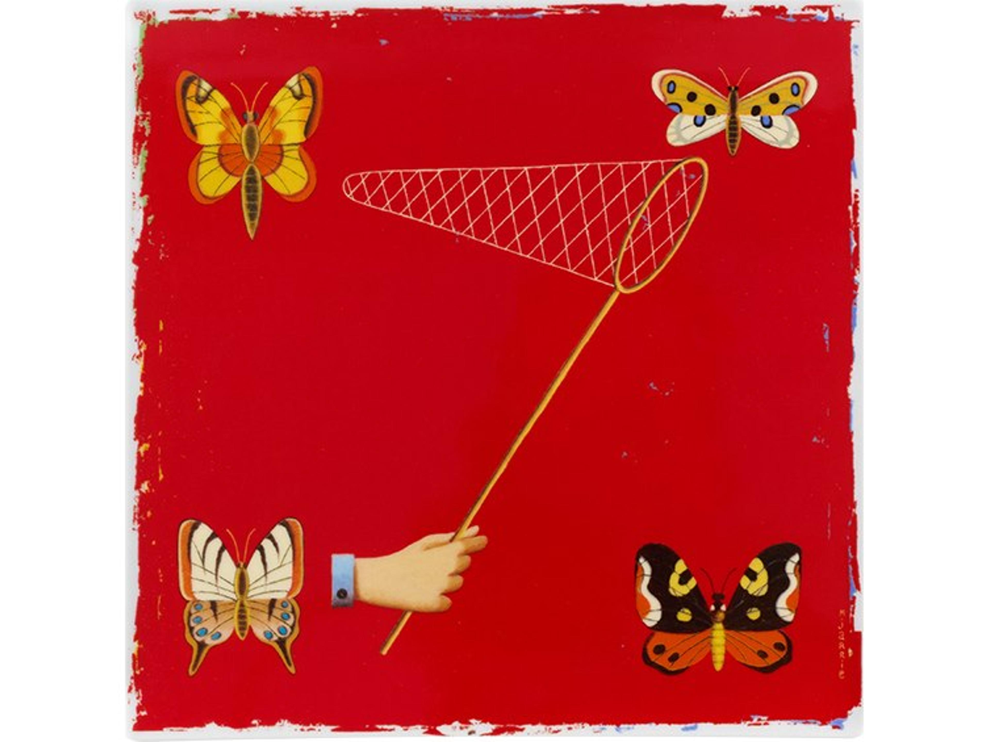 Vida Porcelain Plaque Number 7