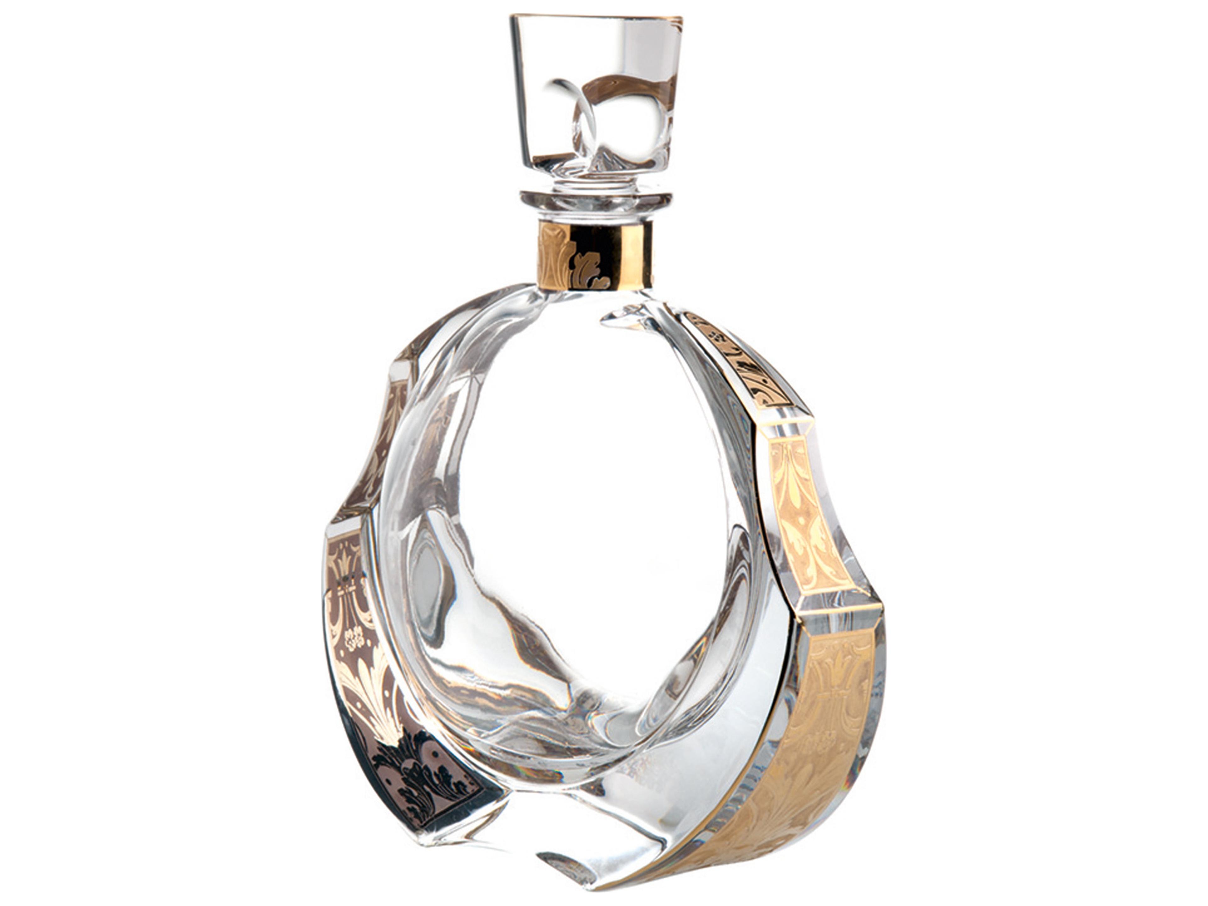 Rinascente Whisky Decanter with Gold