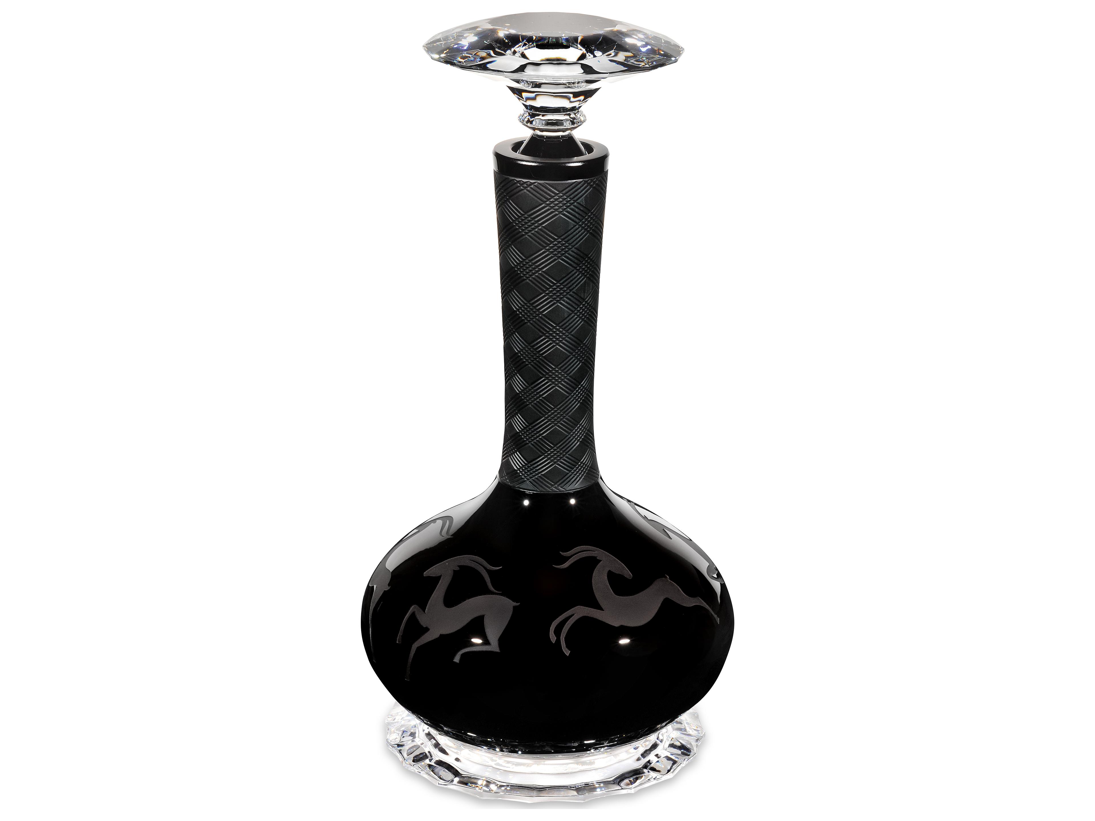 Gazelle Engraved Decanter