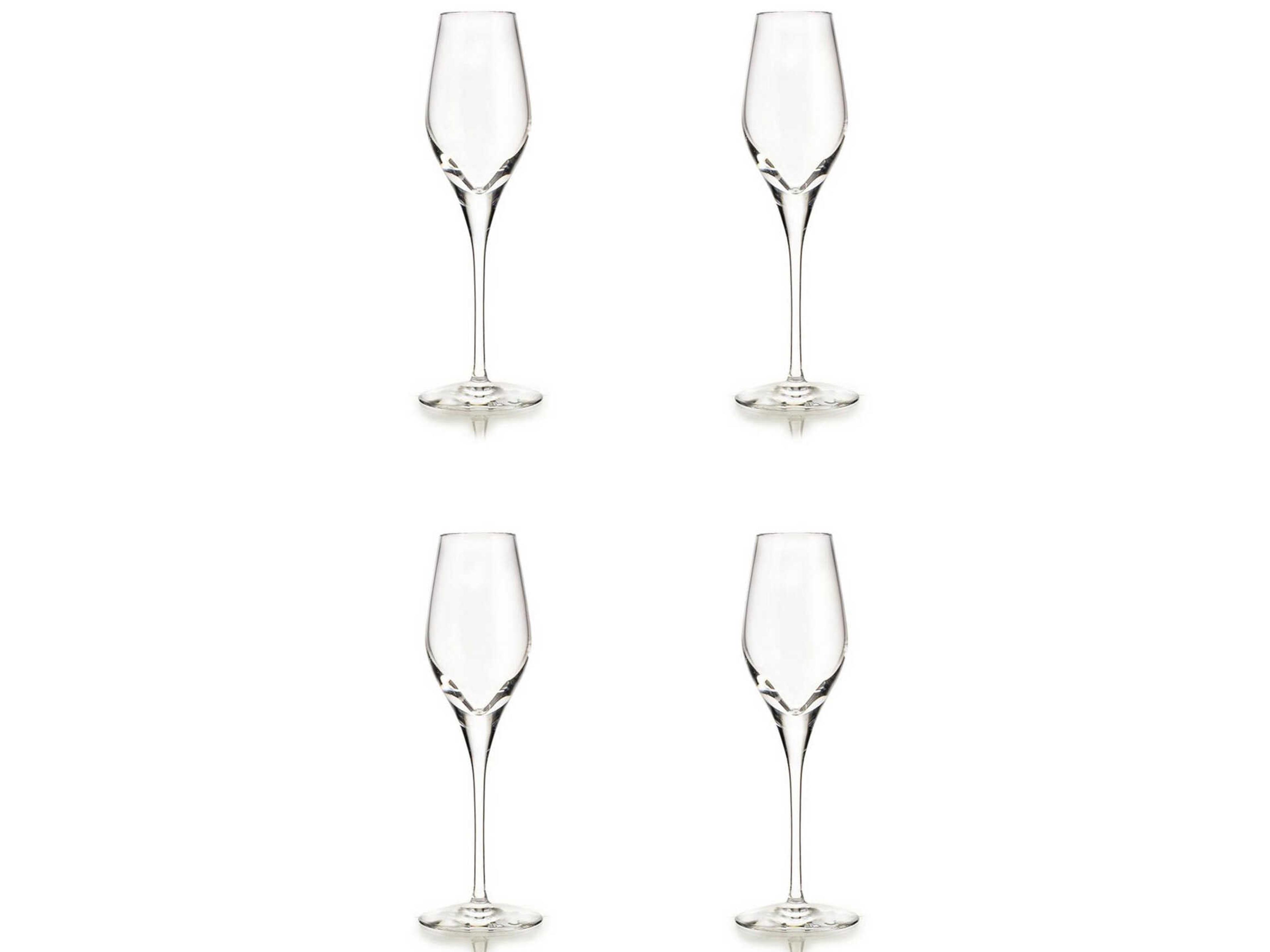 Lybra Flute Glass Set of 4
