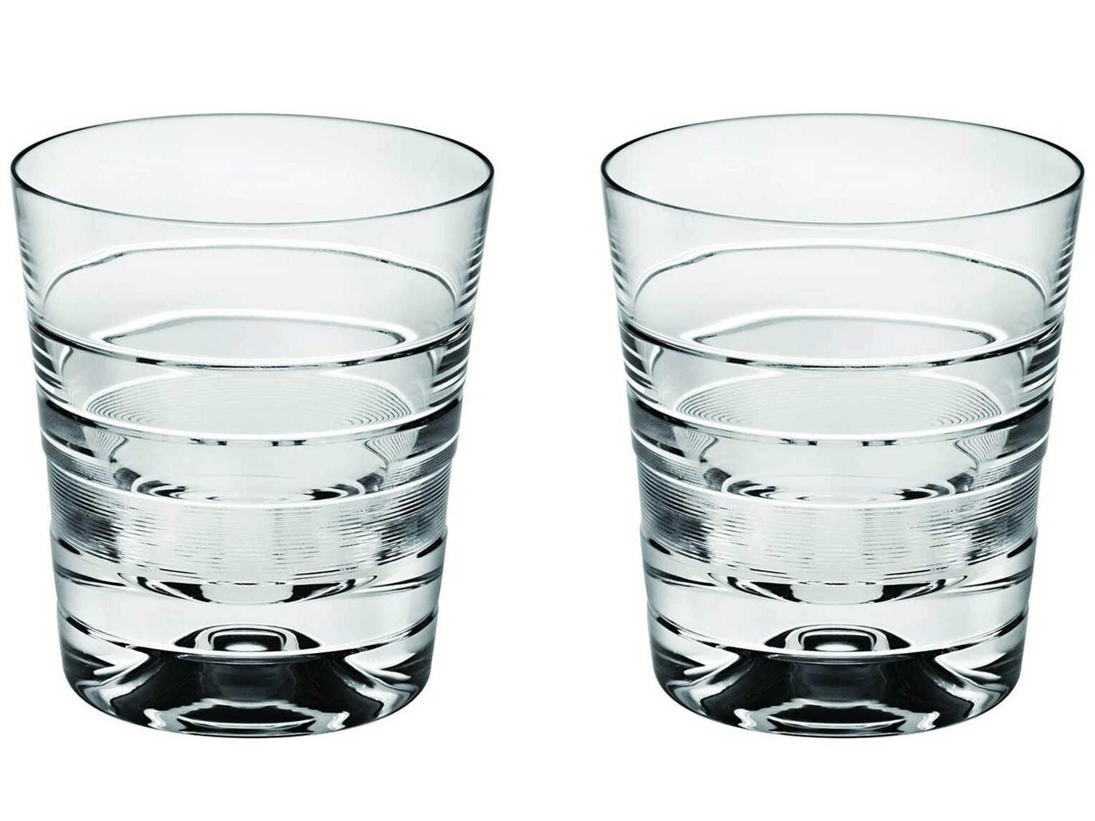 Vista Alegre Vinyl Old Fashion Glass Set of 2