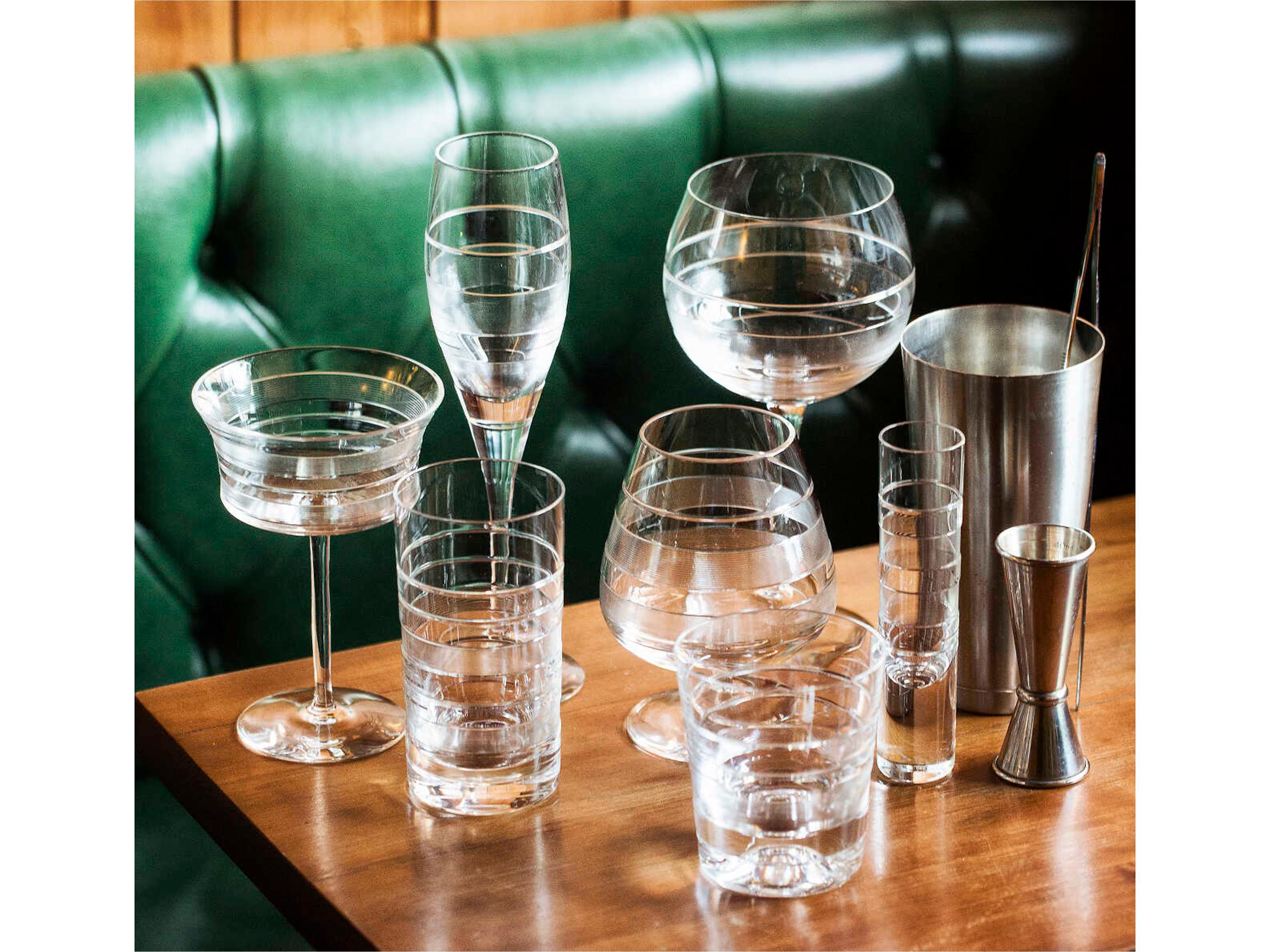 Vista Alegre Vinyl Old Fashion Glass Set of 2