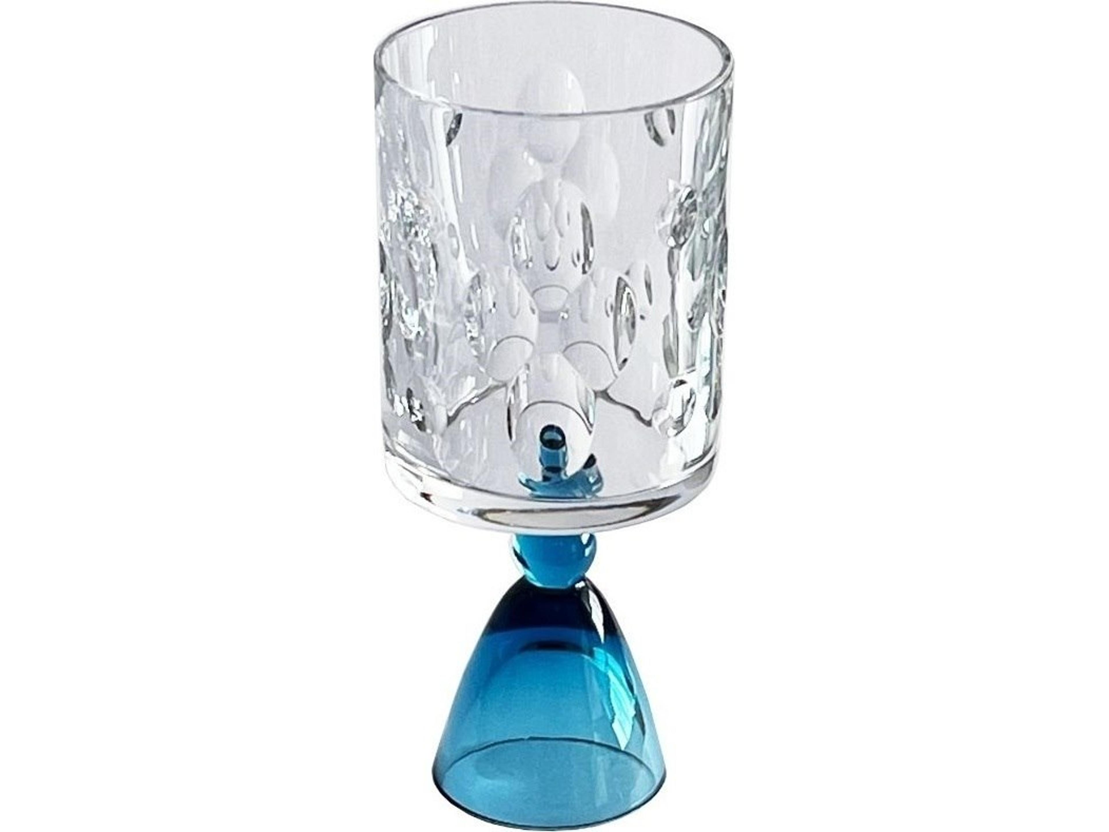 Lacroix Reve De Cristal "Feria" Saphir Wine Goblet