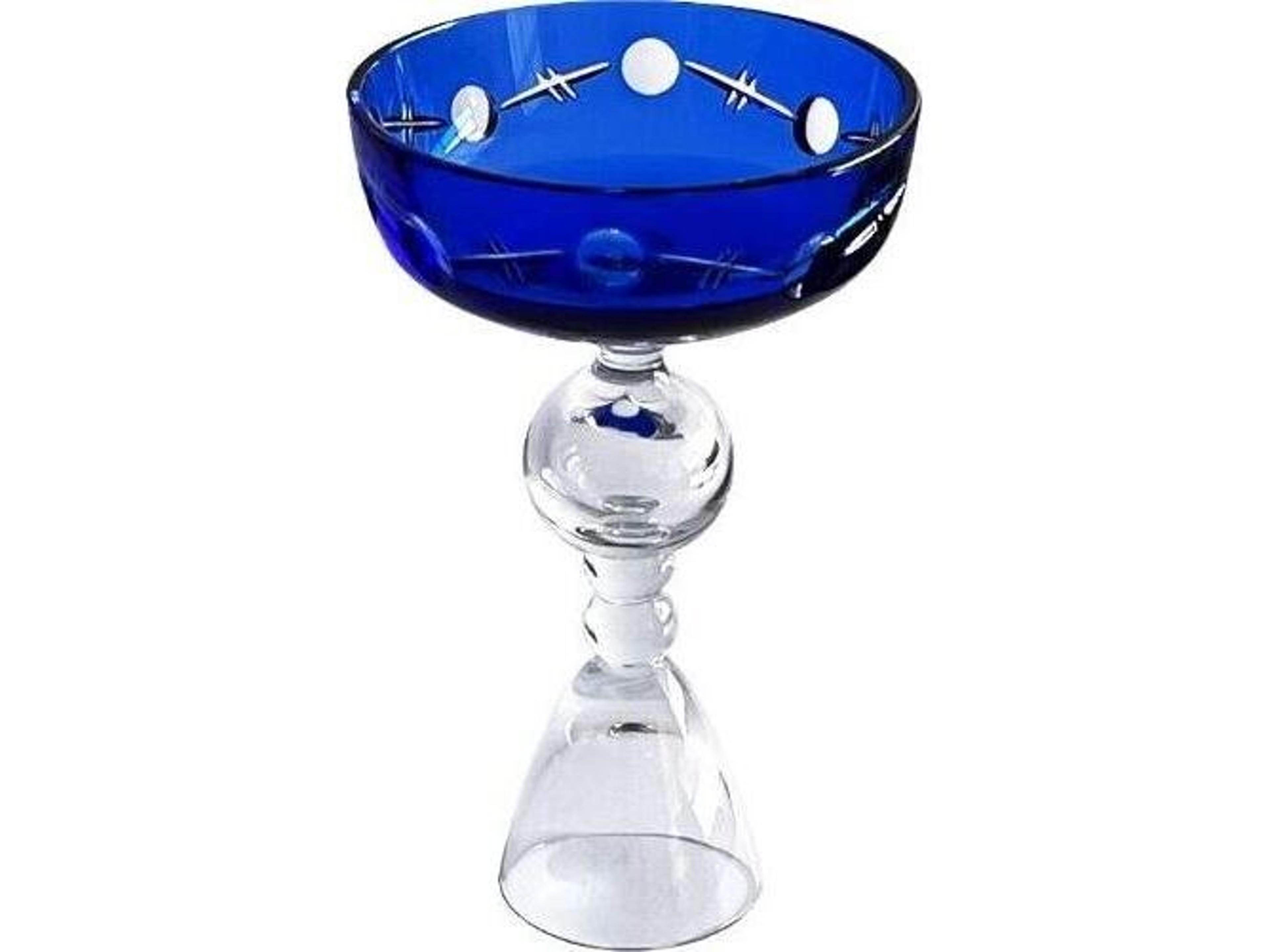 Lacroix Reve De Cristal "Soir de Fete" Lapis Champagne Coupe