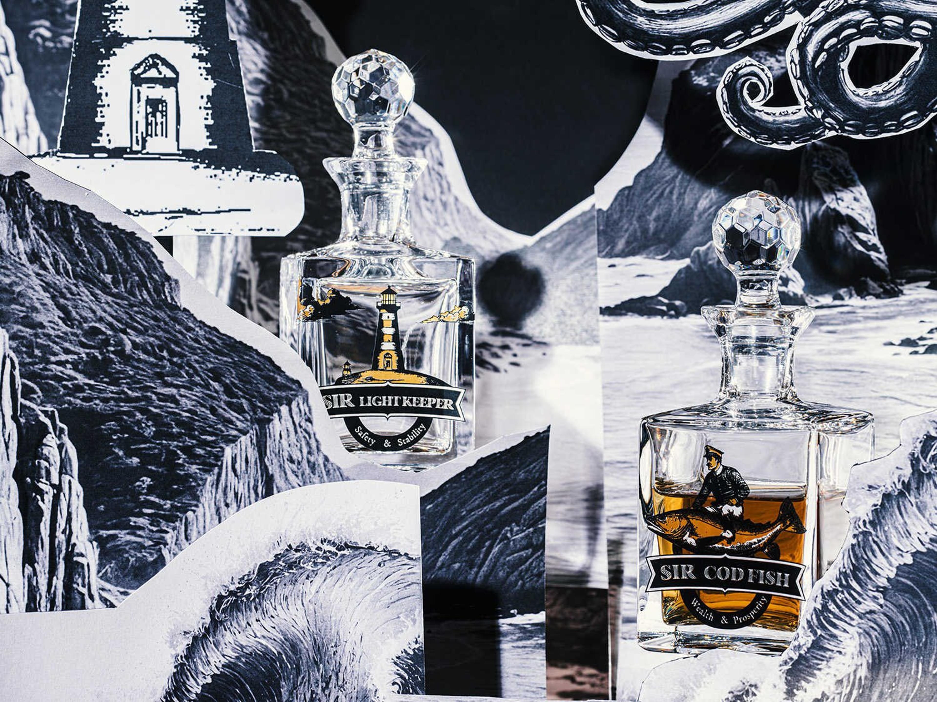 Vista Alegre Sirs of the Sea Lighthouse Mini Bar