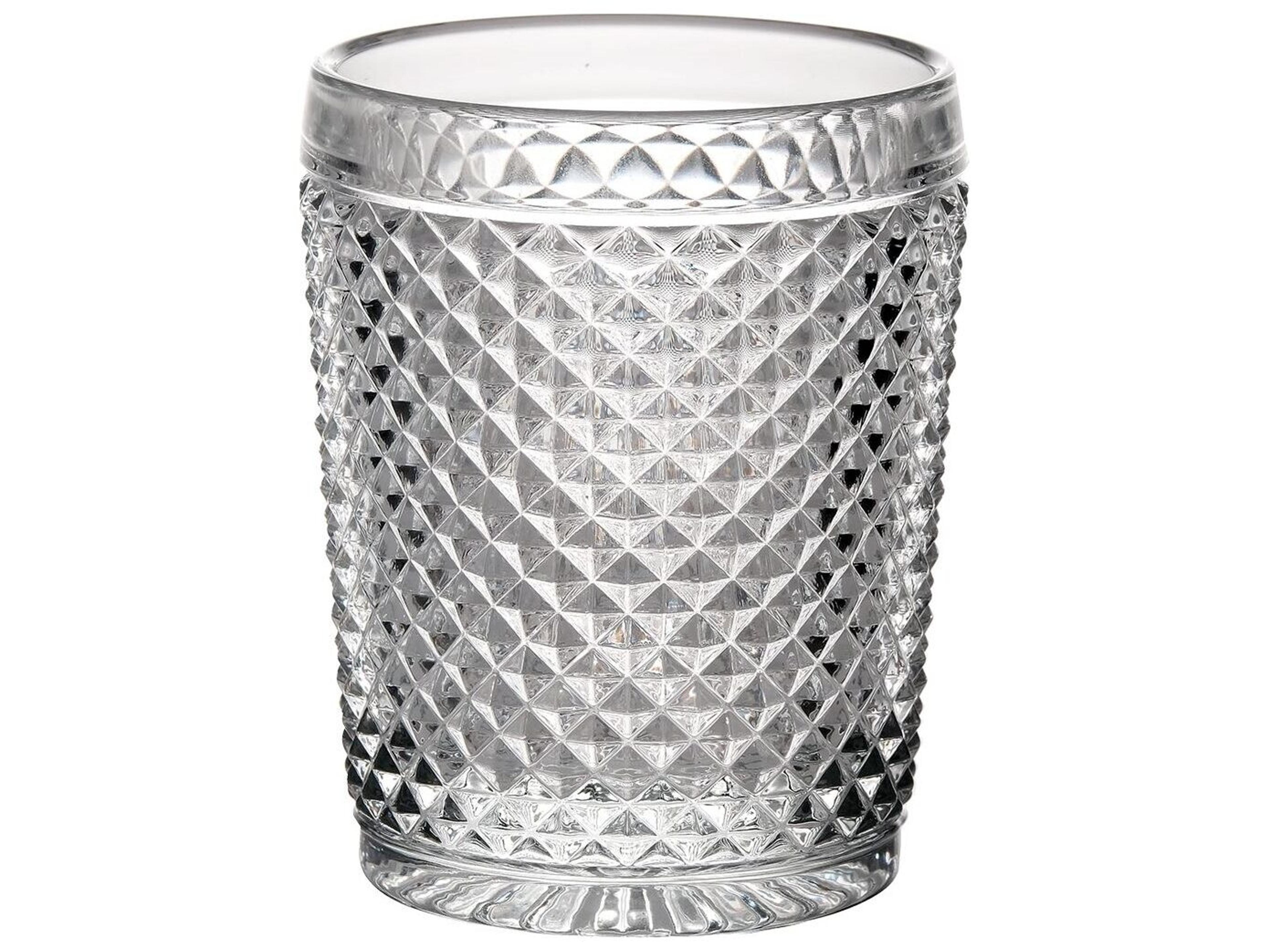 Bicos Clear Old Fashion Glass Set of 4