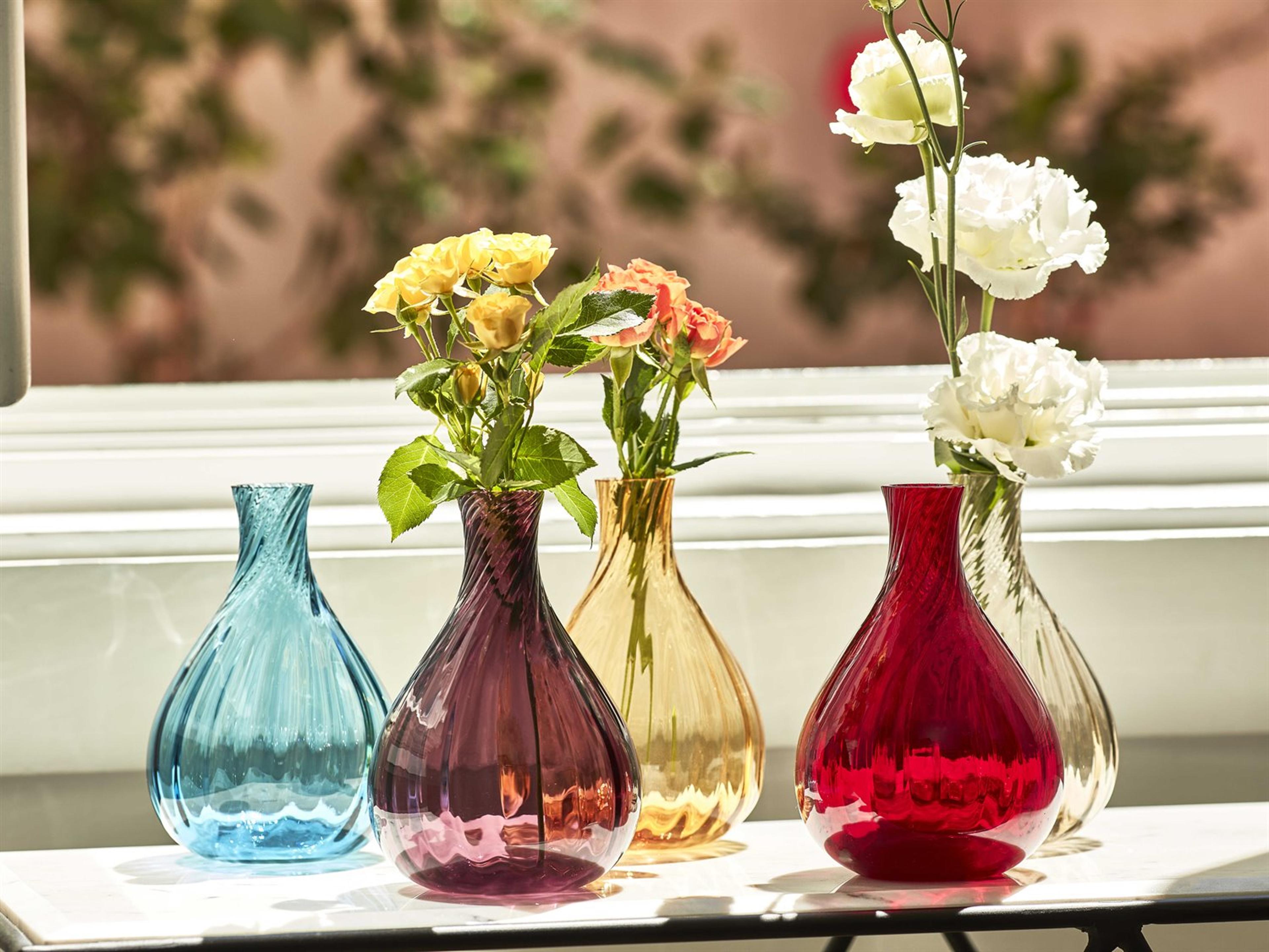 Vista Alegre Color Drop Red Bud Vase