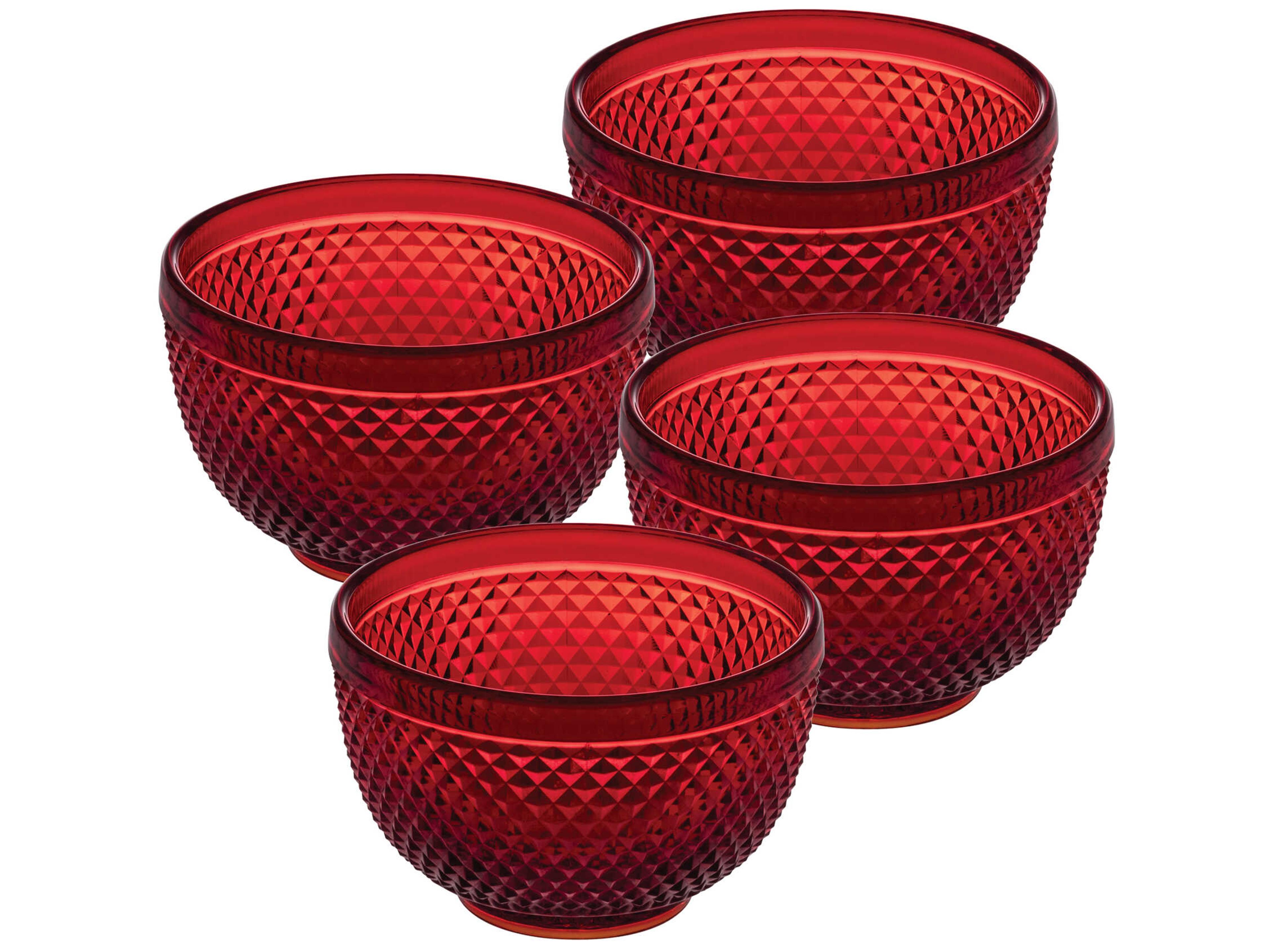 Bicos Red Bowl Set of 4