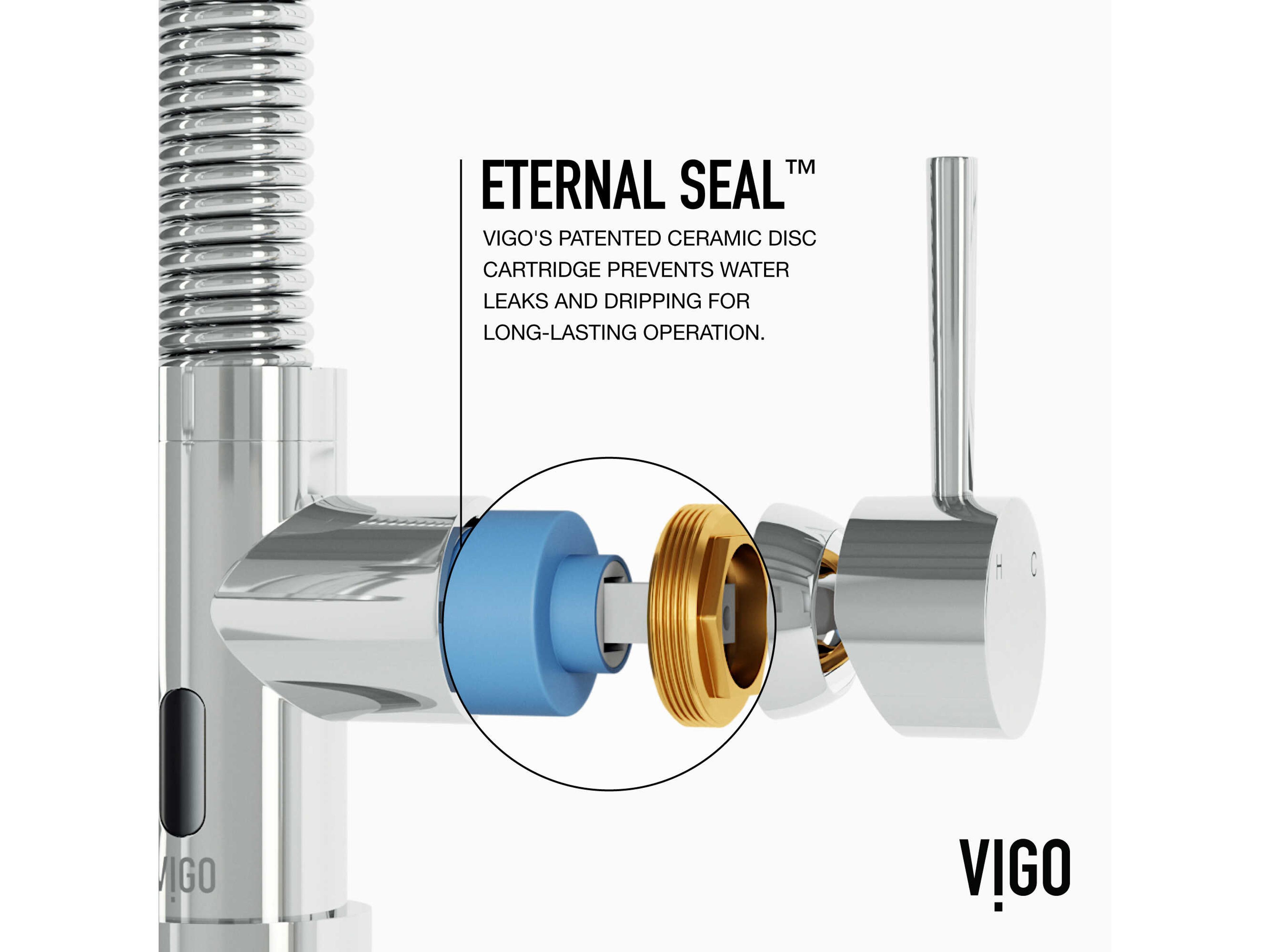 Vigo Edison Single Handle Pull-Down Sprayer Kitchen Faucet with Soap Dispenser and Touchless Sensor