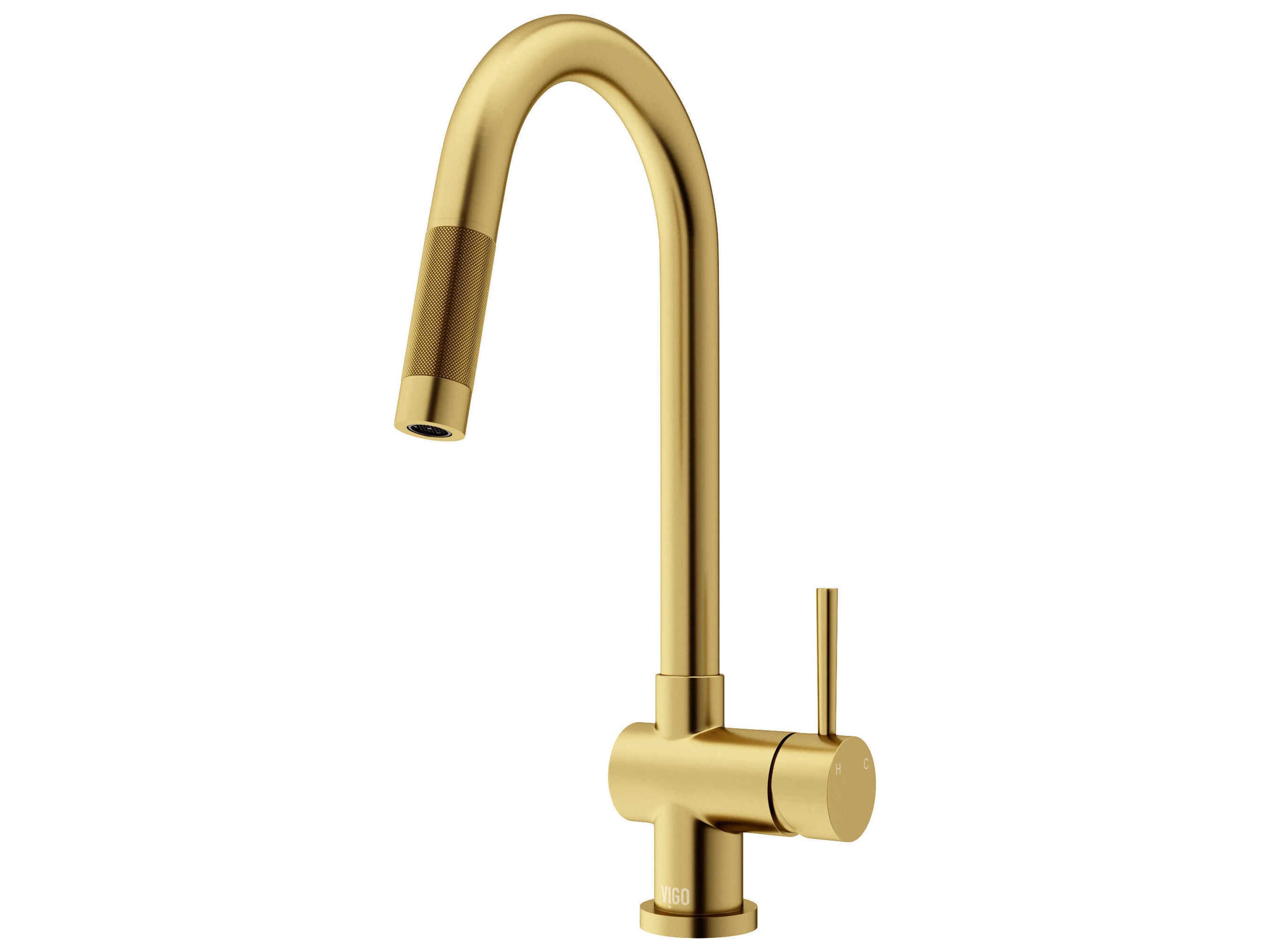 Vigo Gramercy Single-Handle Pull-Down Sprayer Kitchen Faucet with Touchless Sensor