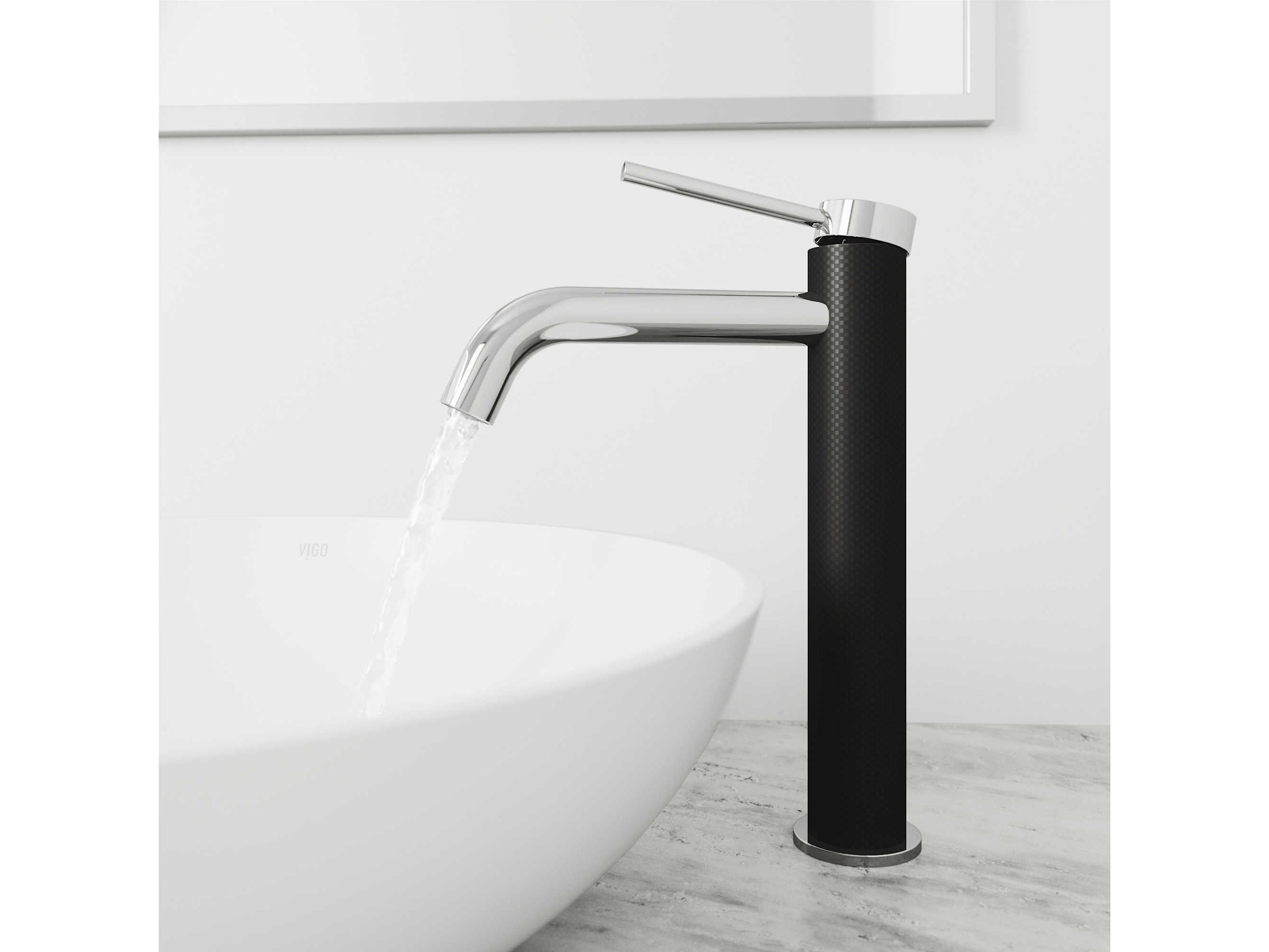 Vigo Lexington Chrome 1-Handle Vessel Bathroom Faucet