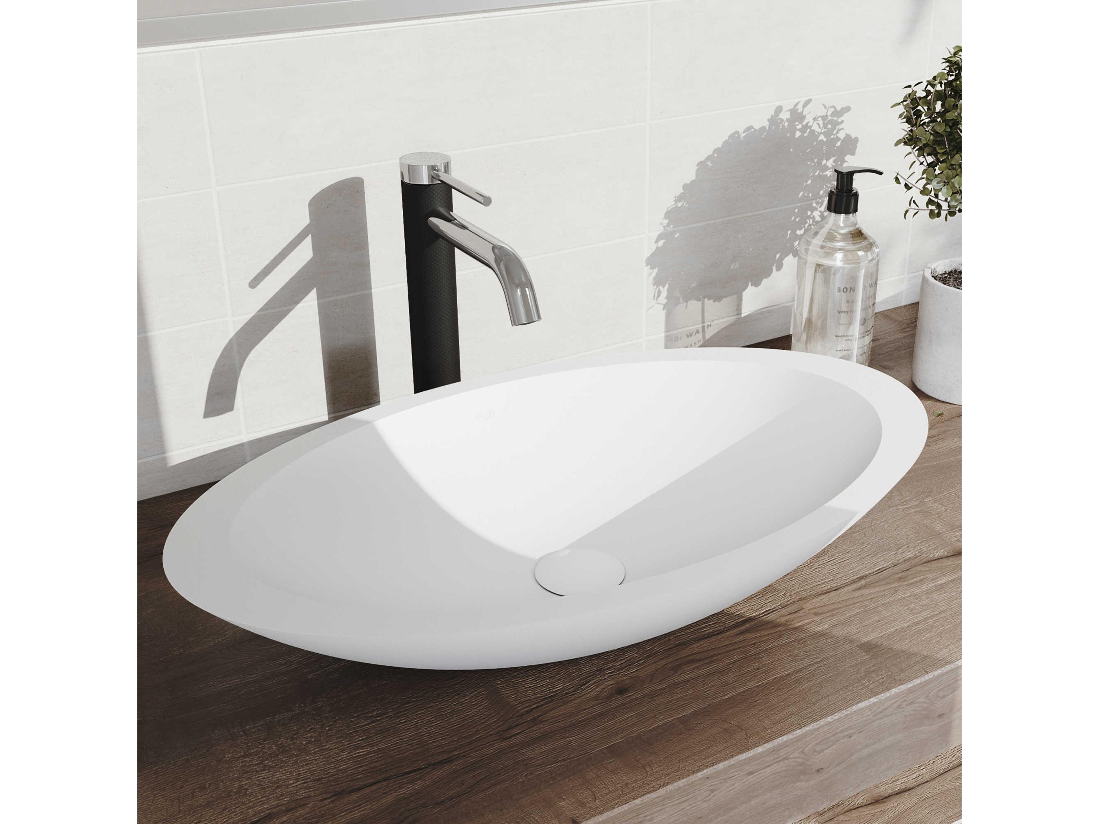 Vigo Lexington Chrome 1-Handle Vessel Bathroom Faucet