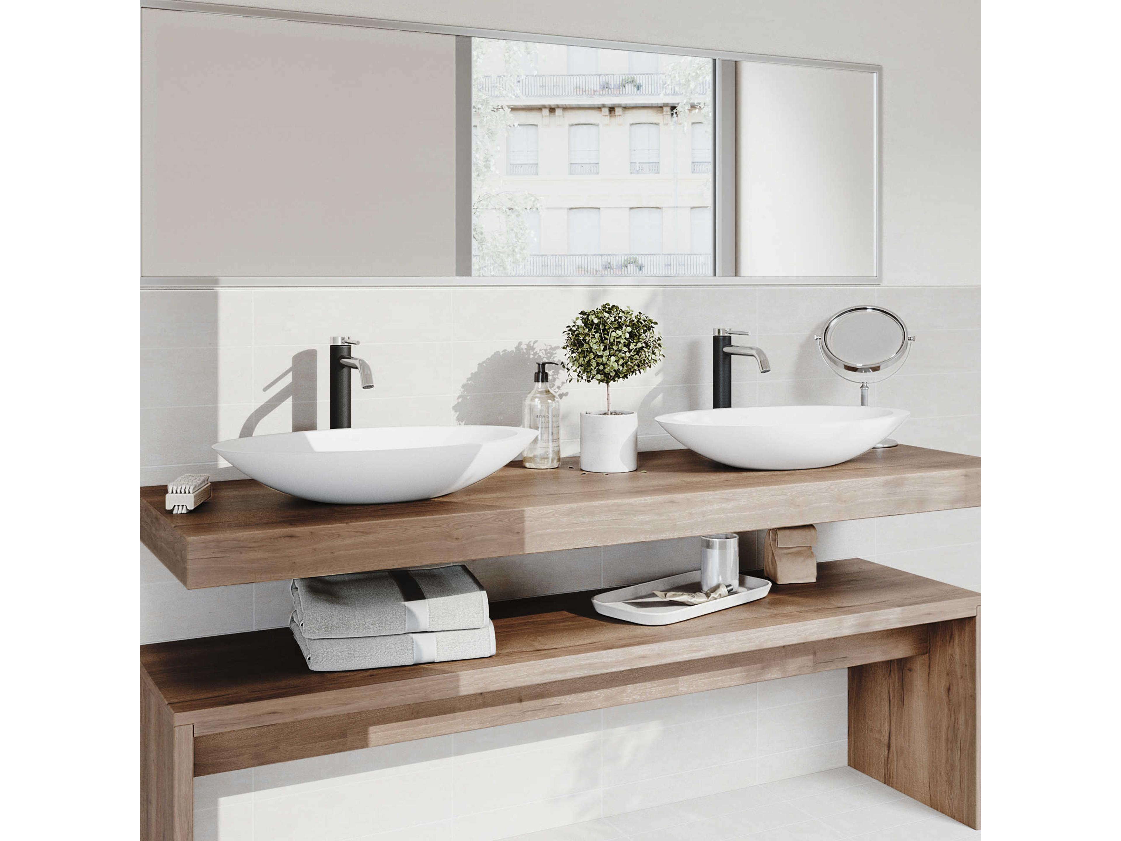 Vigo Lexington Chrome 1-Handle Vessel Bathroom Faucet