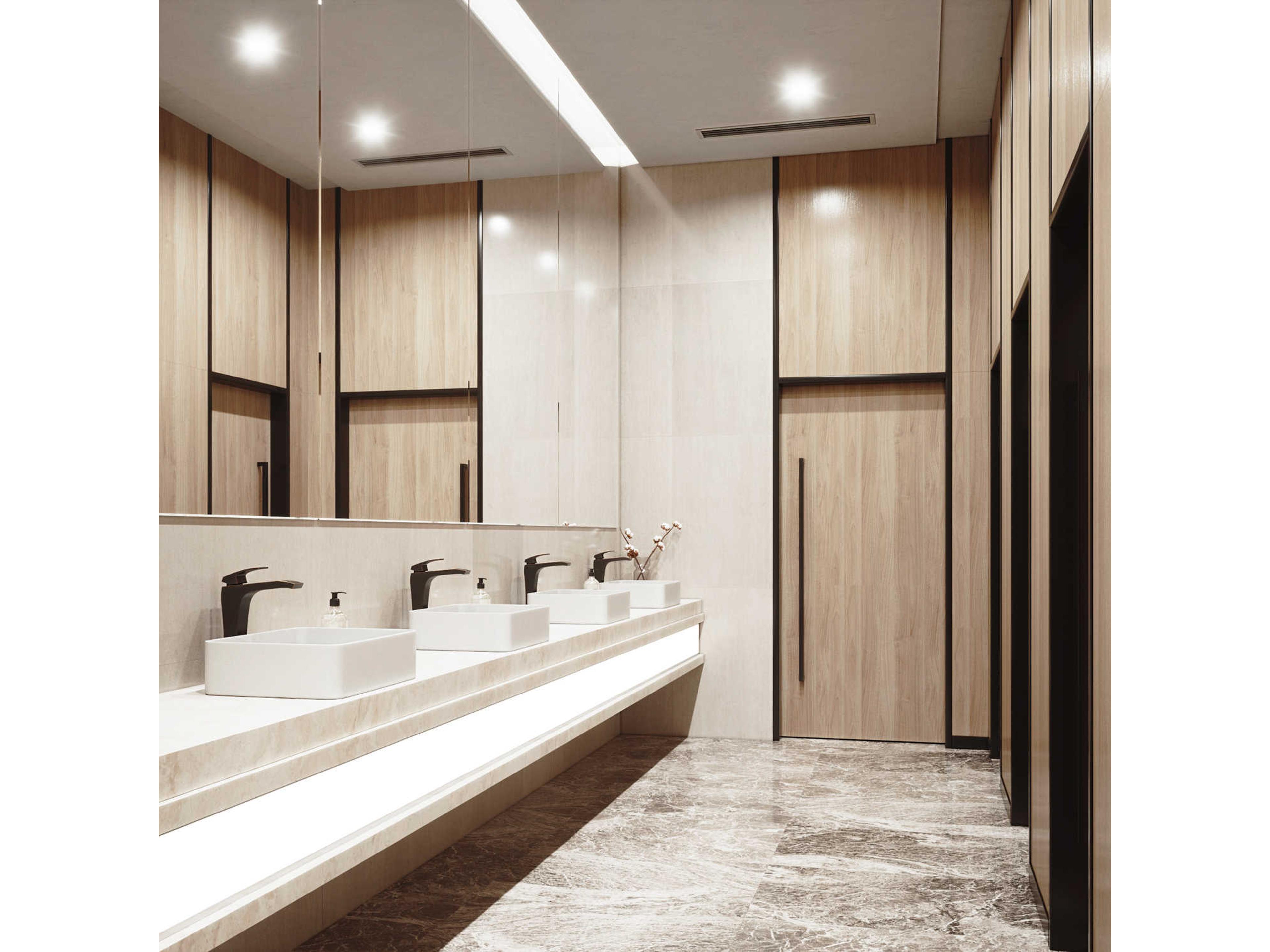 Vigo Jasmine Matte White 18" Rectangular Vessel Bathroom Sink