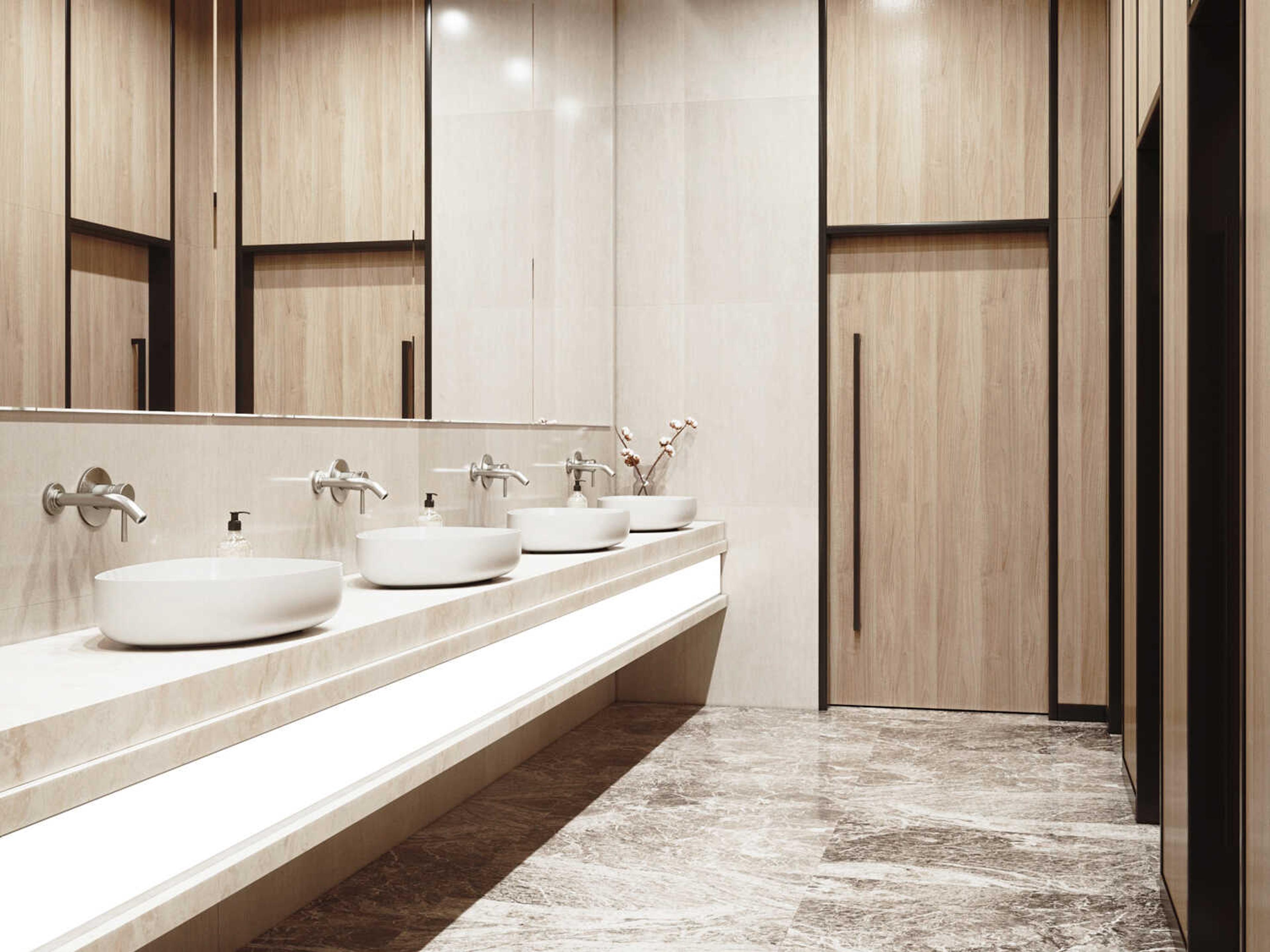 Vigo Olus Brushed Nickel 1-Handle Wall-Mount Bathroom Faucet