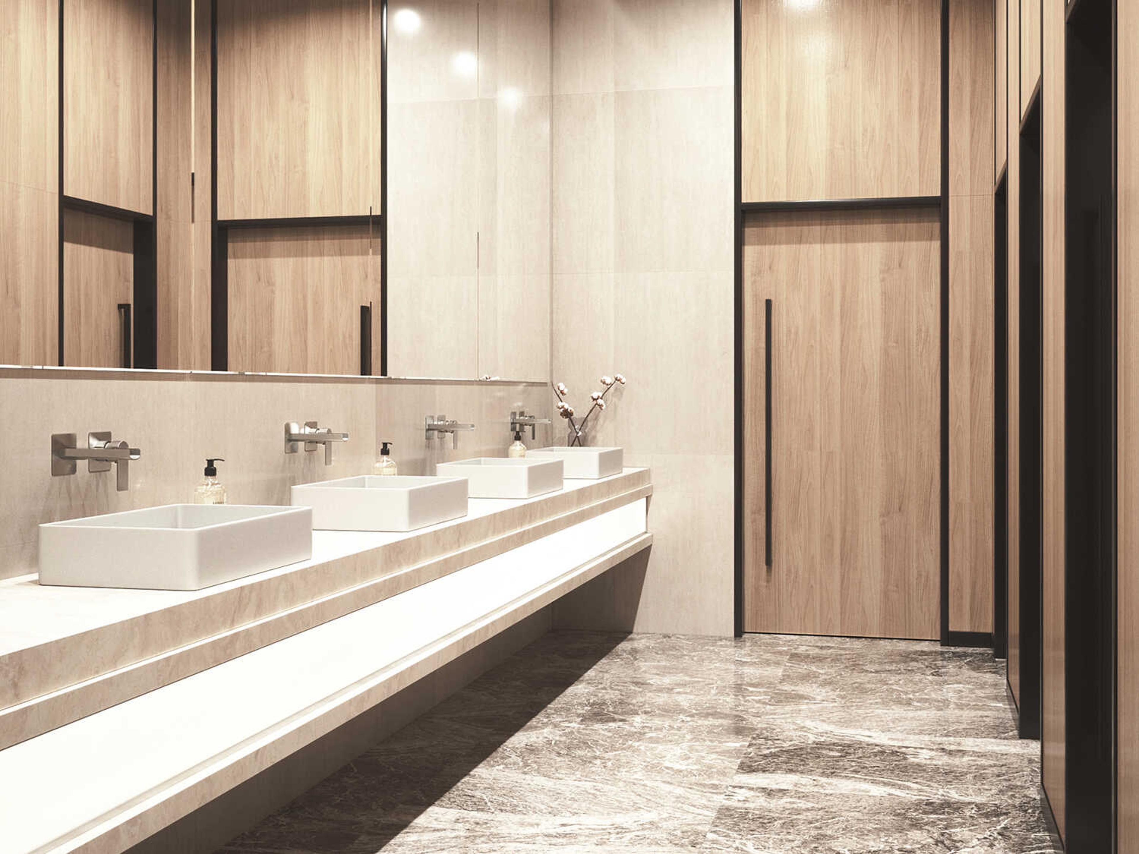 Vigo Atticus Brushed Nickel 1-Handle Wall-Mount Bathroom Sink Faucet