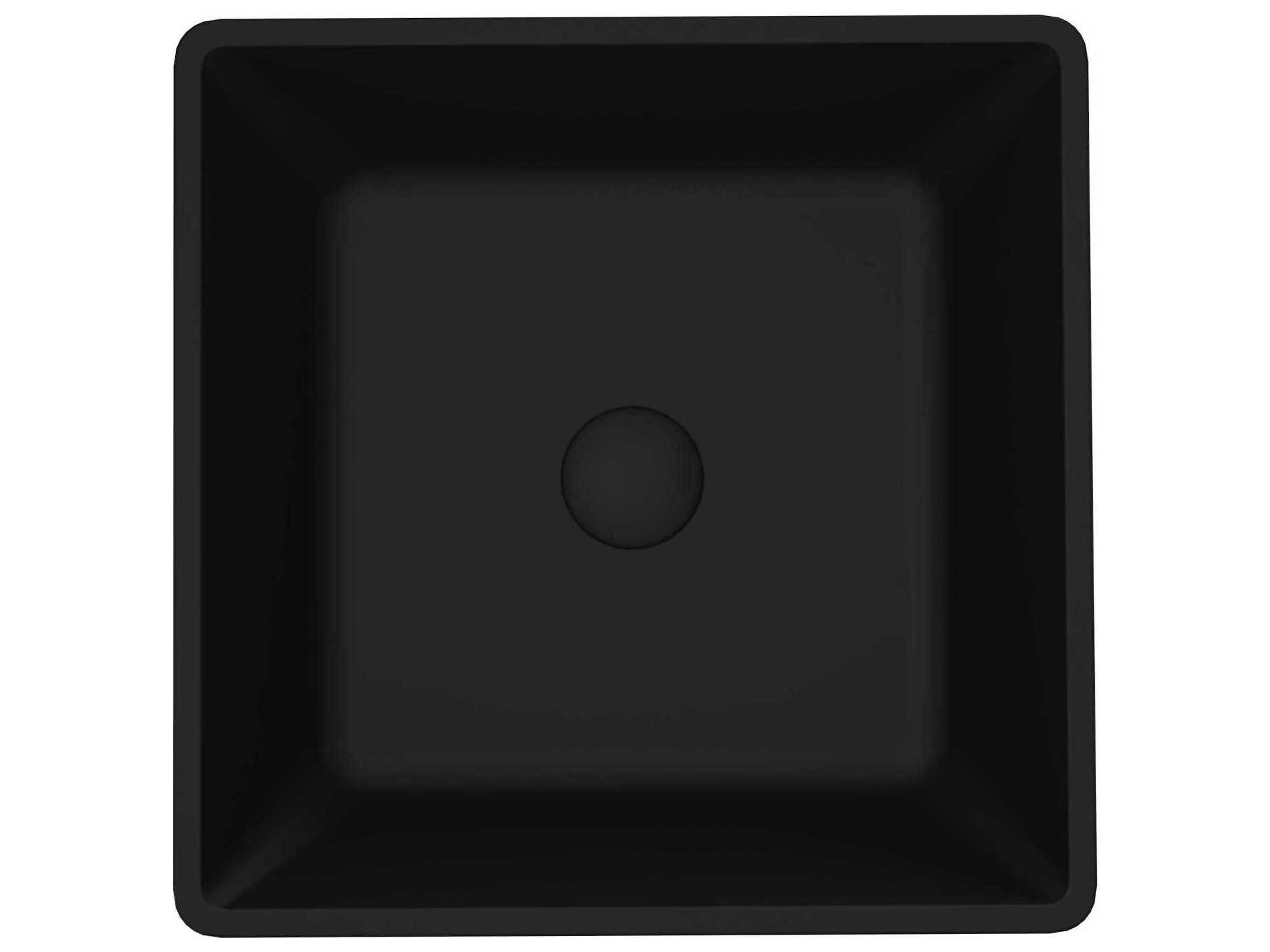 Vigo Roma Matte Shell 18" Rectangular Vessel Bathroom Sink