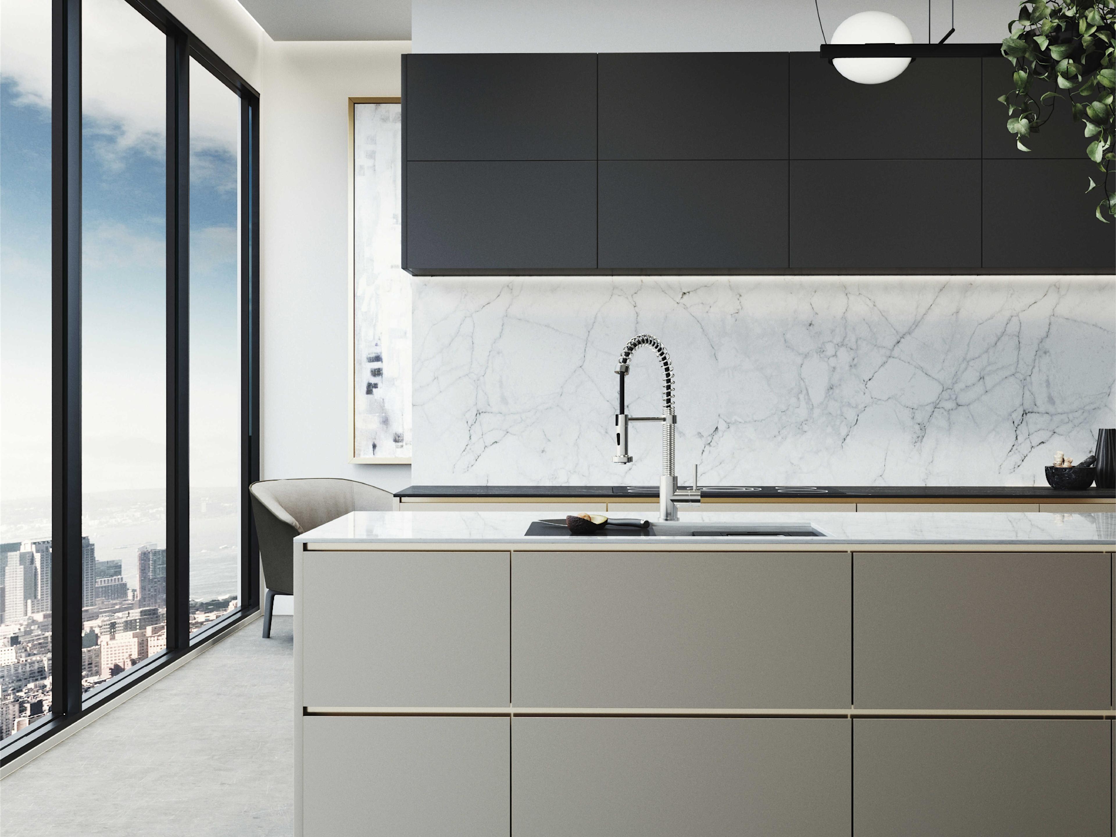 Vigo Hampton Stainless Steel Undermount Workstation Kitchen Sink with Utility Tier Ledge and Accessories