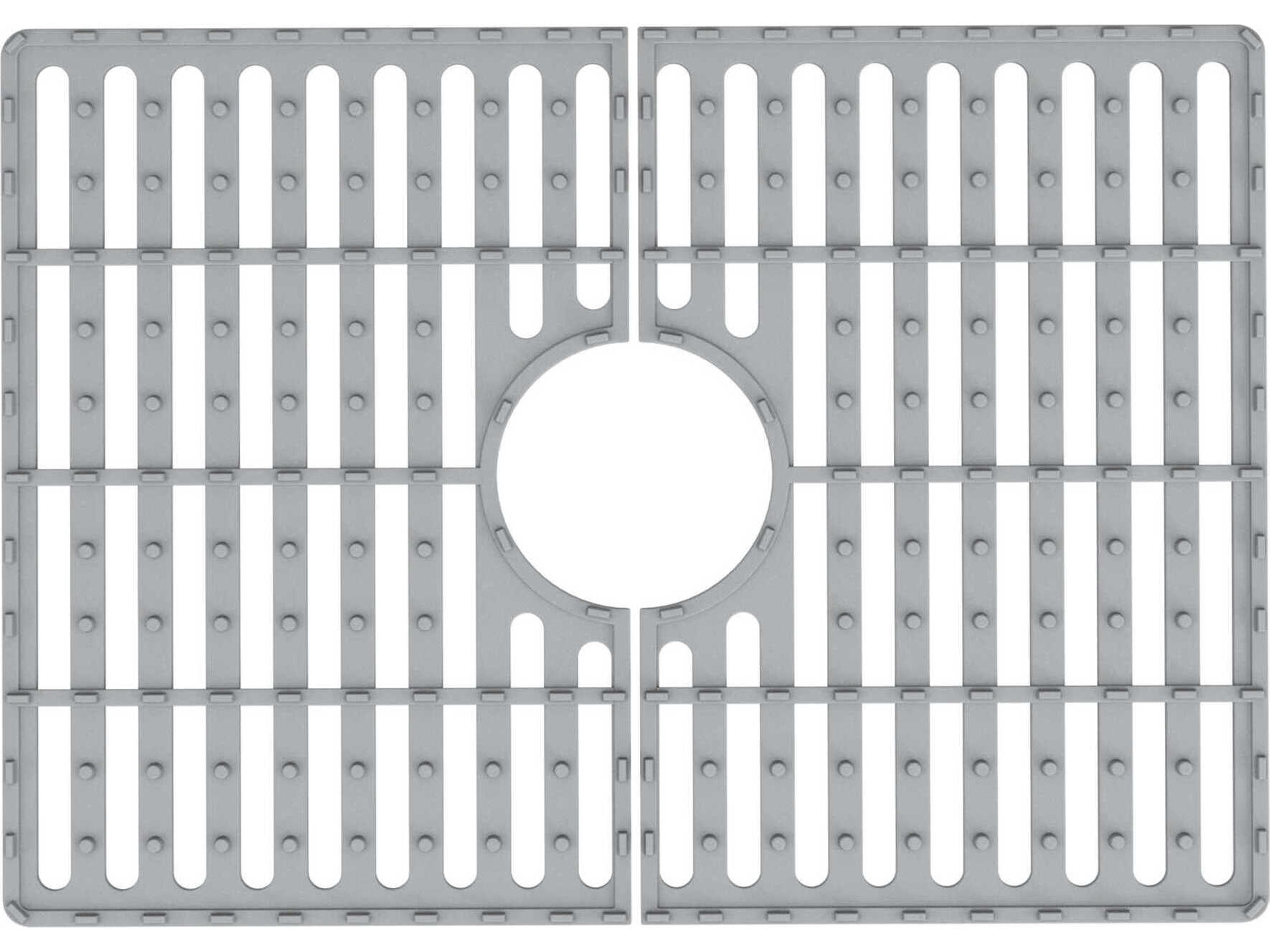 Vigo Gray Silicone Bottom Grid for 24" Single Bowl Kitchen Sink