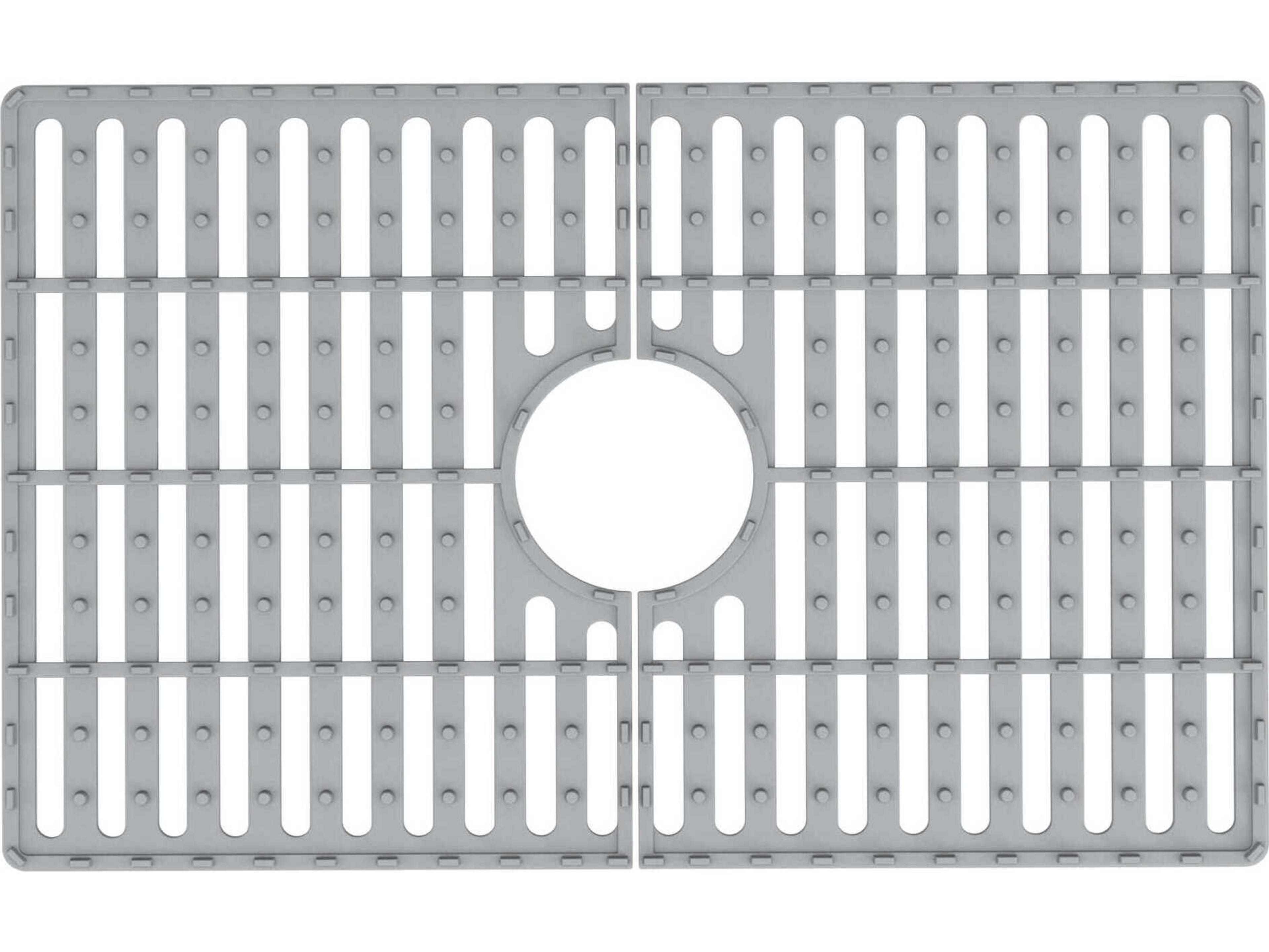 Vigo Gray Silicone Bottom Grid for Single Bowl Kitchen Sink